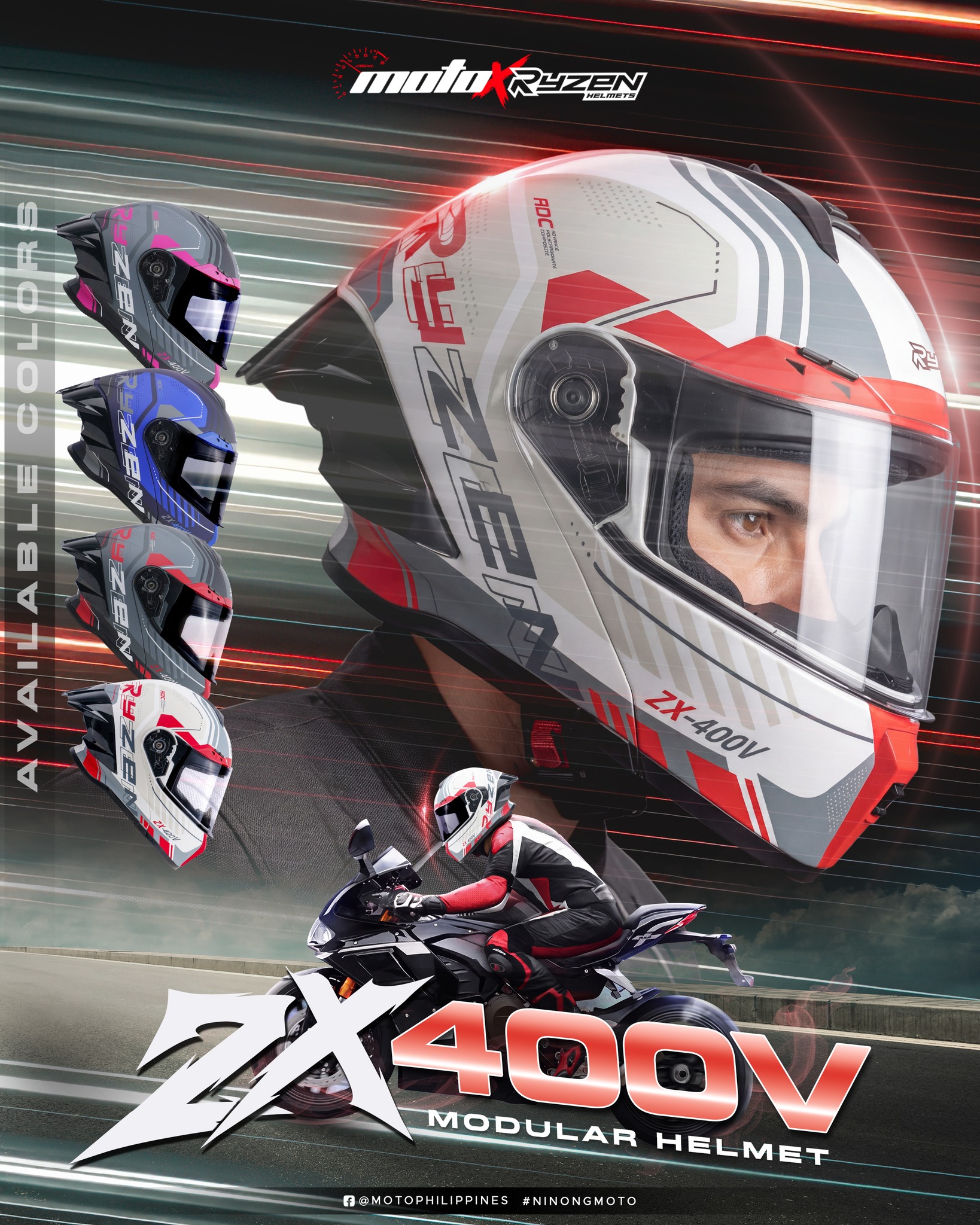 If life is a journey, Ride it like the wind. Featuring ROOK V152