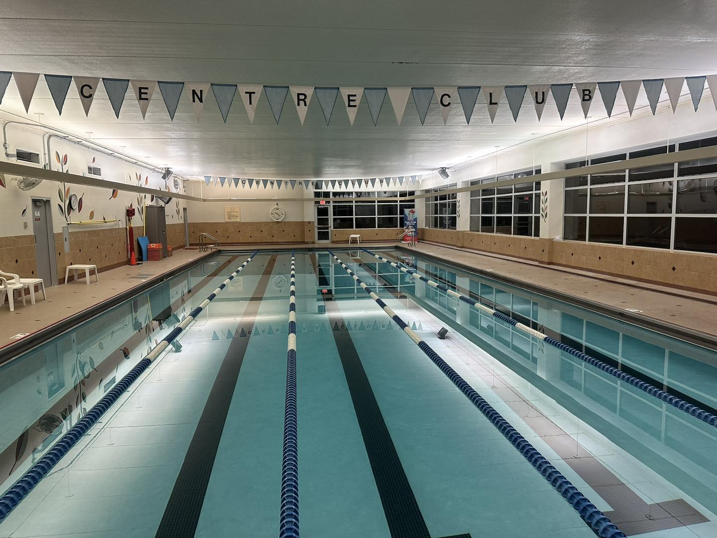 Centre - Our 25-meter lap pool is great for full body exercise! Kept at ...