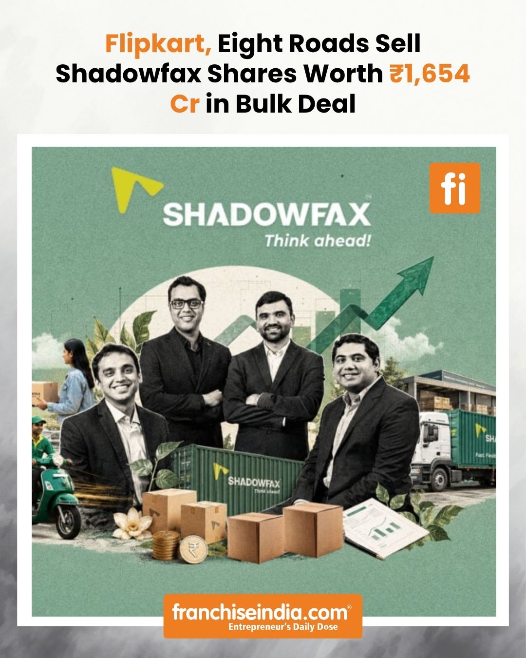 Early investors in listed logistics company Shadowfax India ...