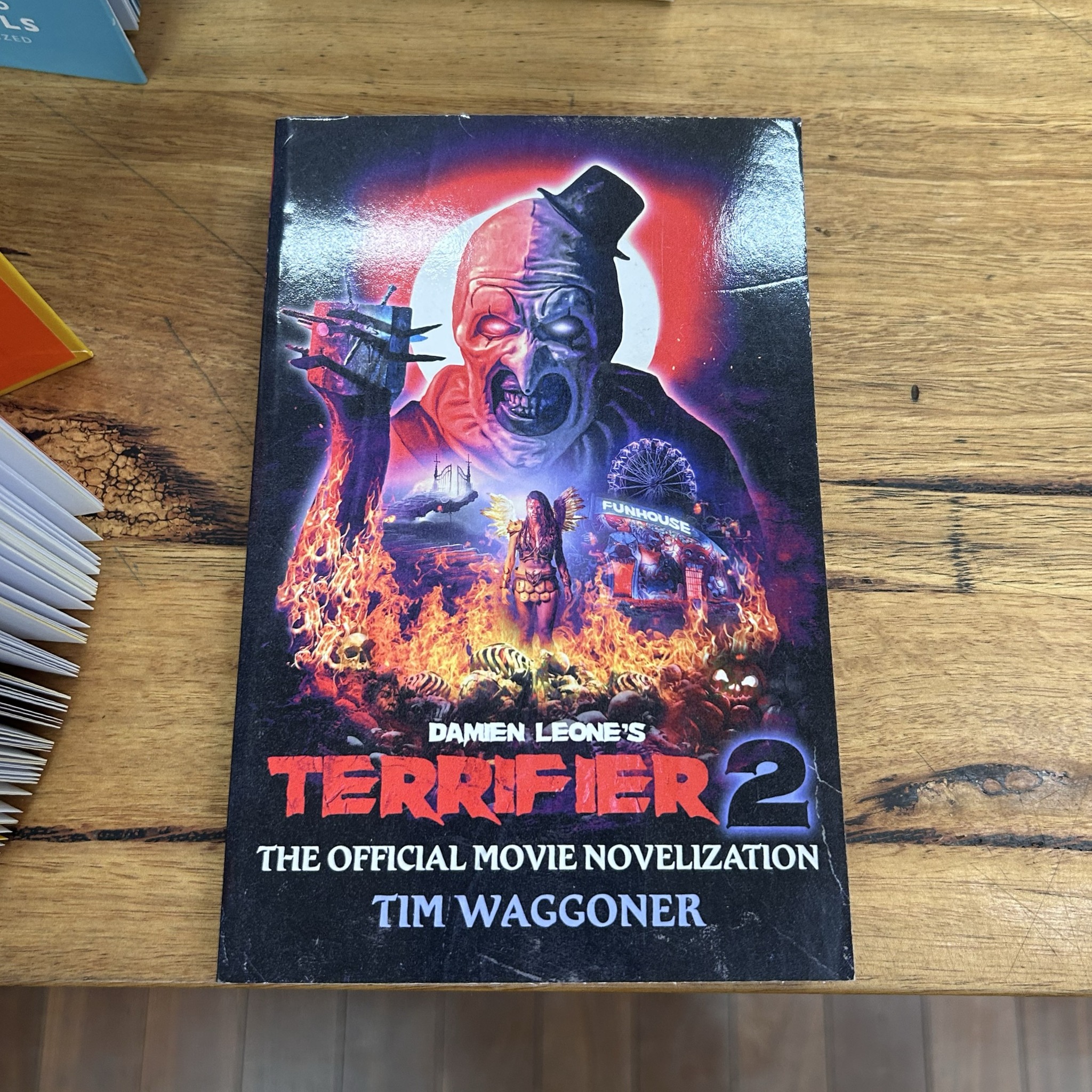 There are some new books available on our table at the Popcultcha