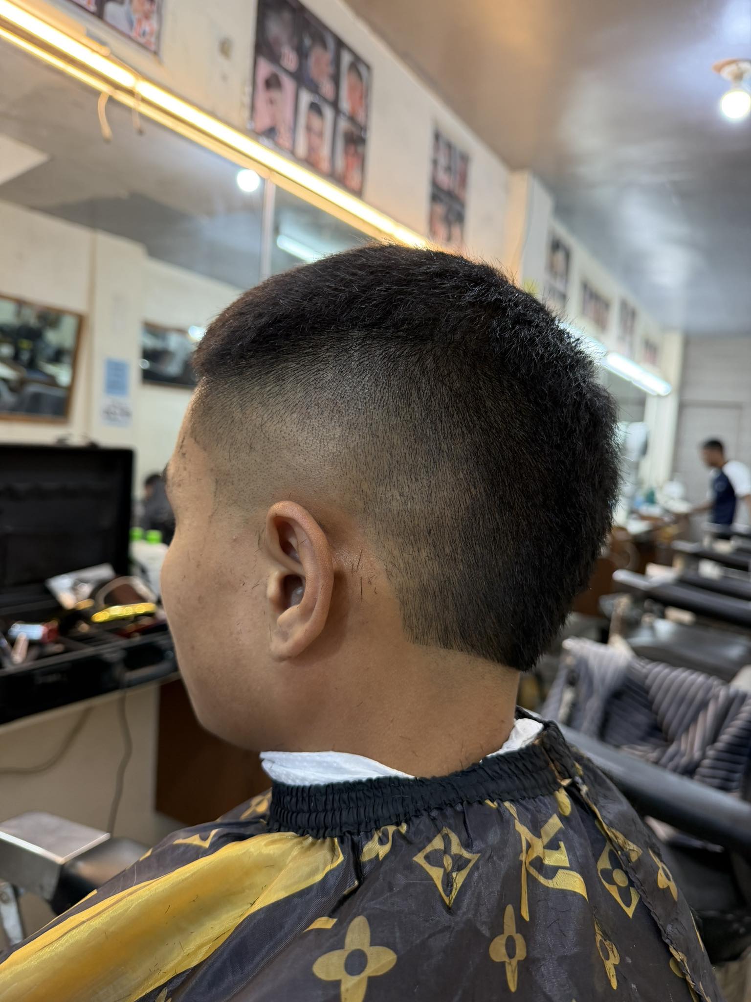 Burst fade high