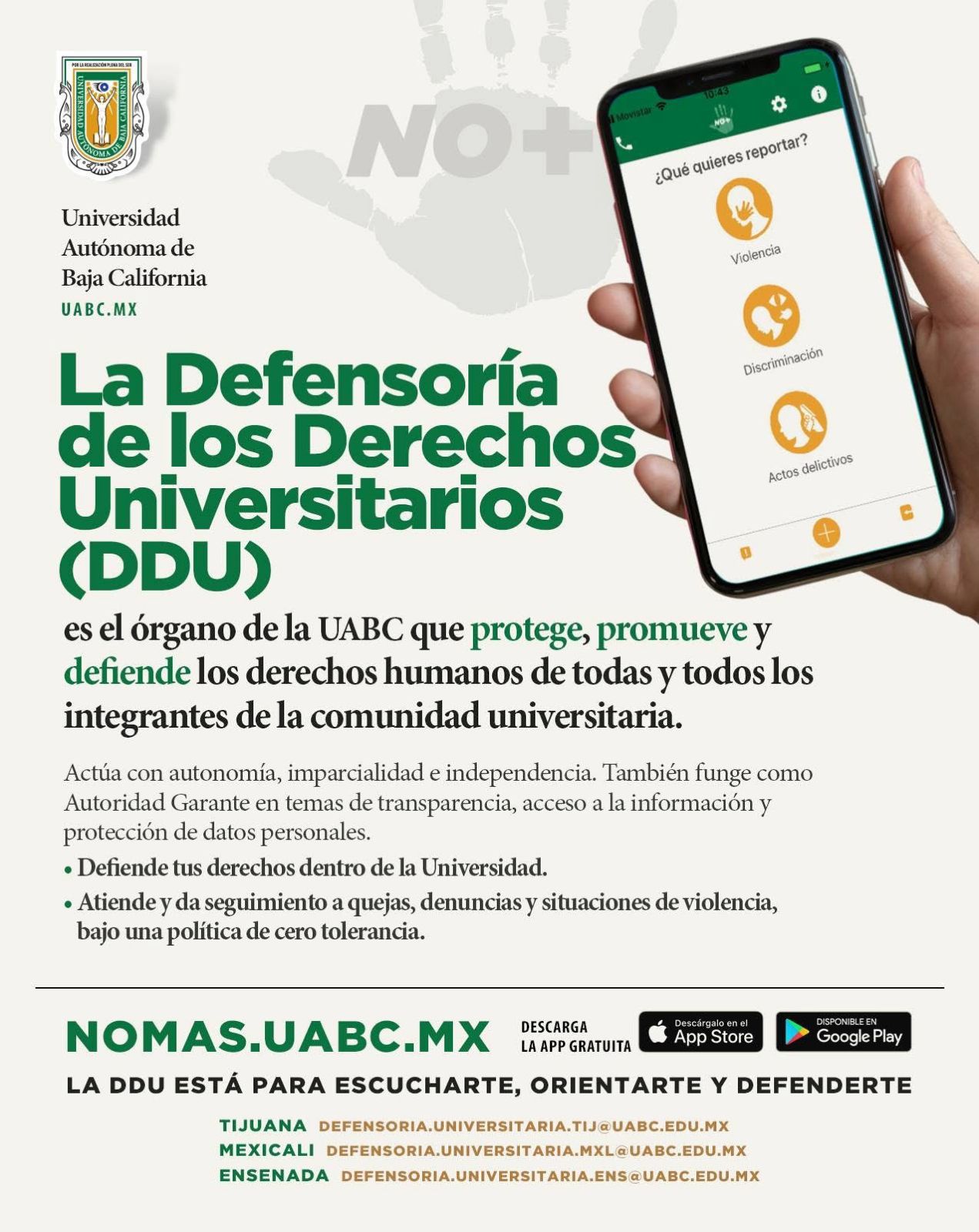 Instituto - ⚖️ ¿Ya conoces la Defensoría de los Derechos Universitarios ...