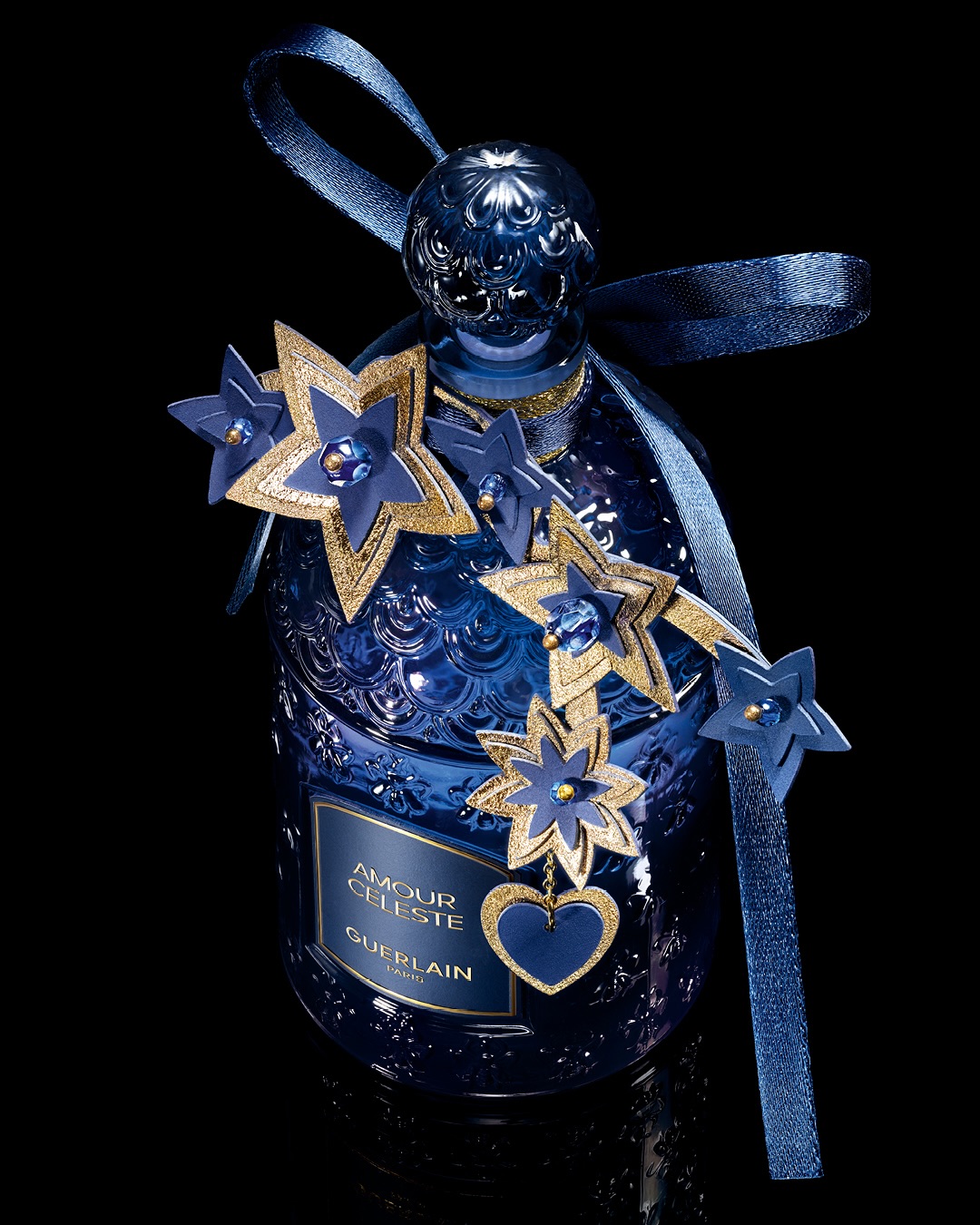 Crafted by glassmakers Pochet du Courval, the Guerlain Bee Bottle