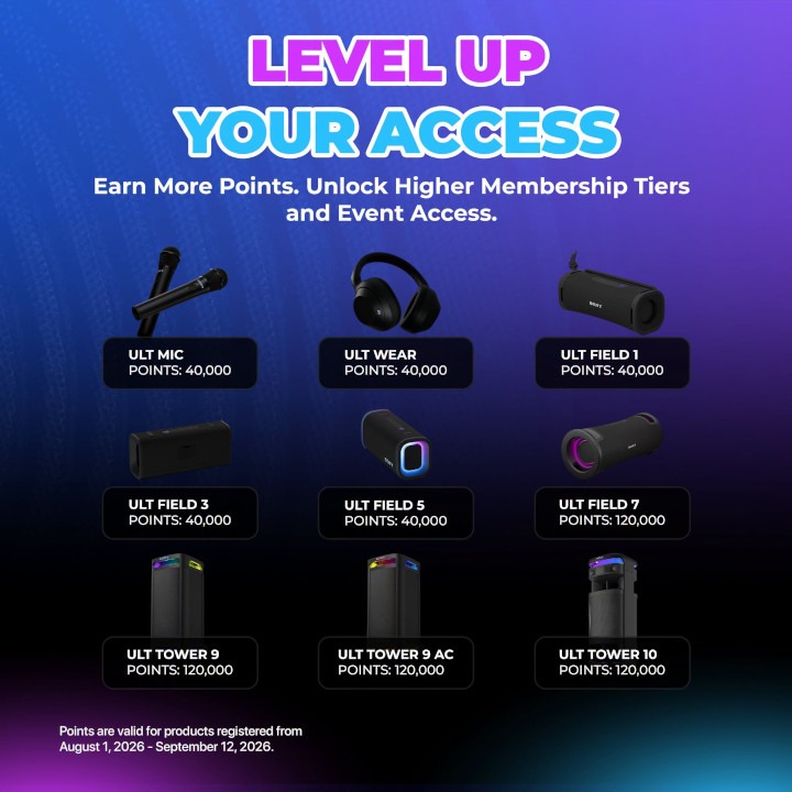 Sony Philippines' Beyond the Beat: Next-Level ULT Power Sound