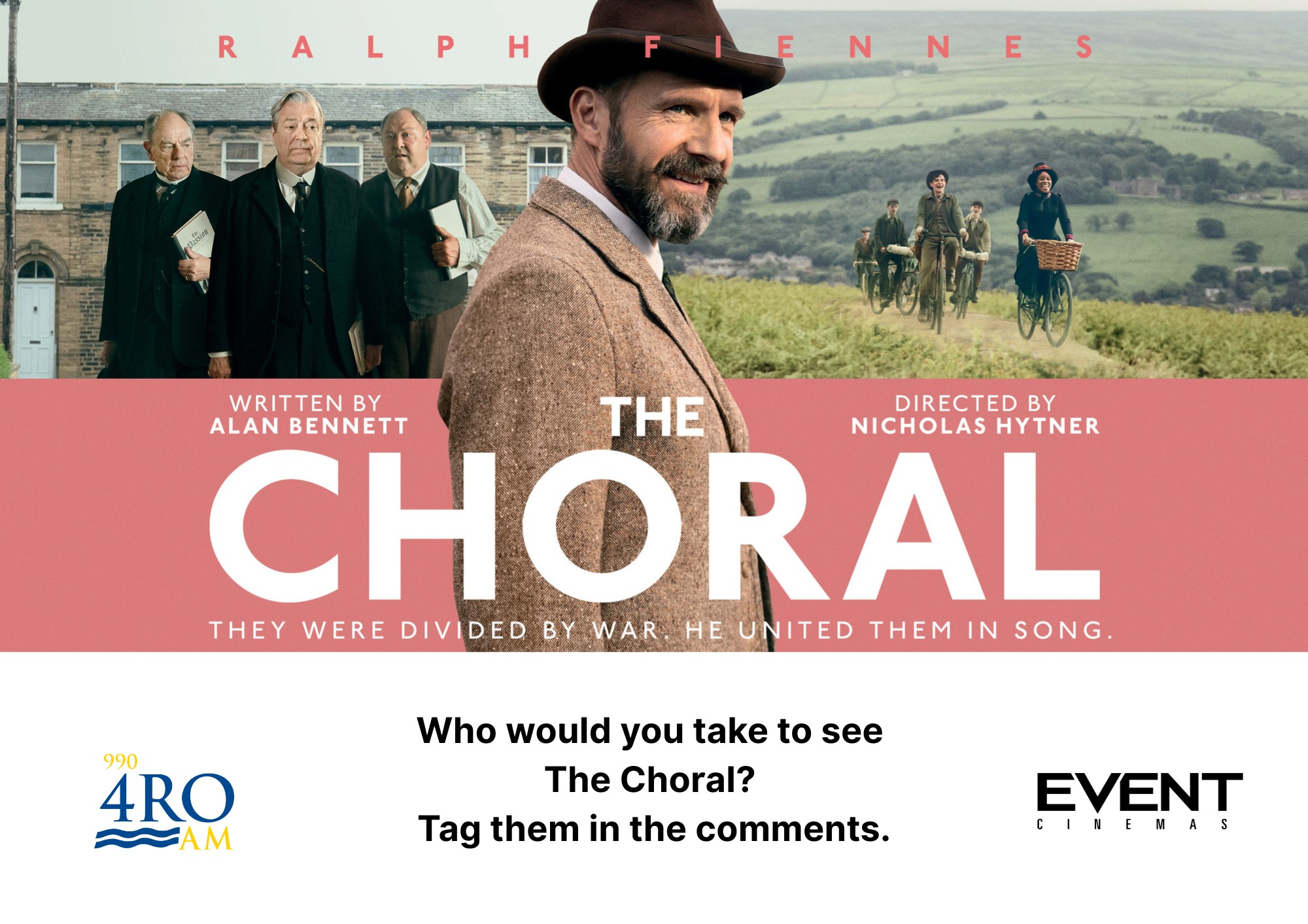 990 4RO AM - 🎬 WIN Tickets to see The Choral! Set in... | Facebook
