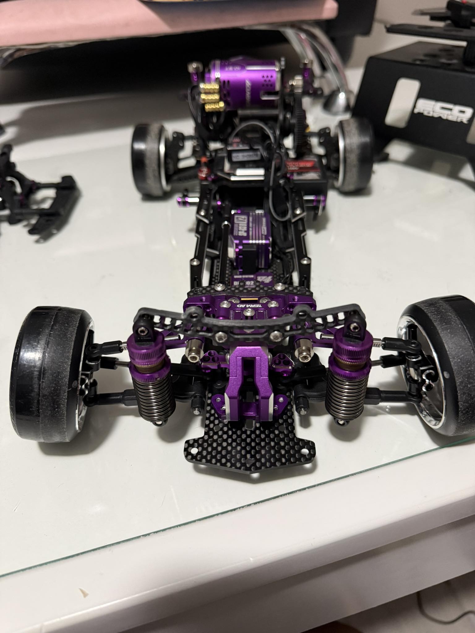 What parts are needed to build a full TEAM AD RDX kit?