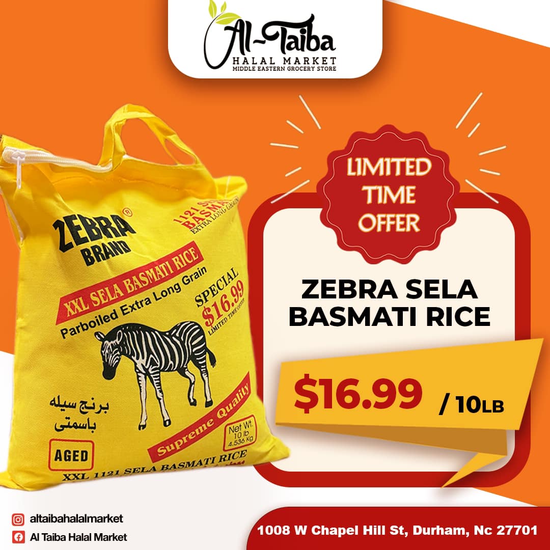 Looking for basmati rice that is... - Al-Taiba Halal Market | Facebook