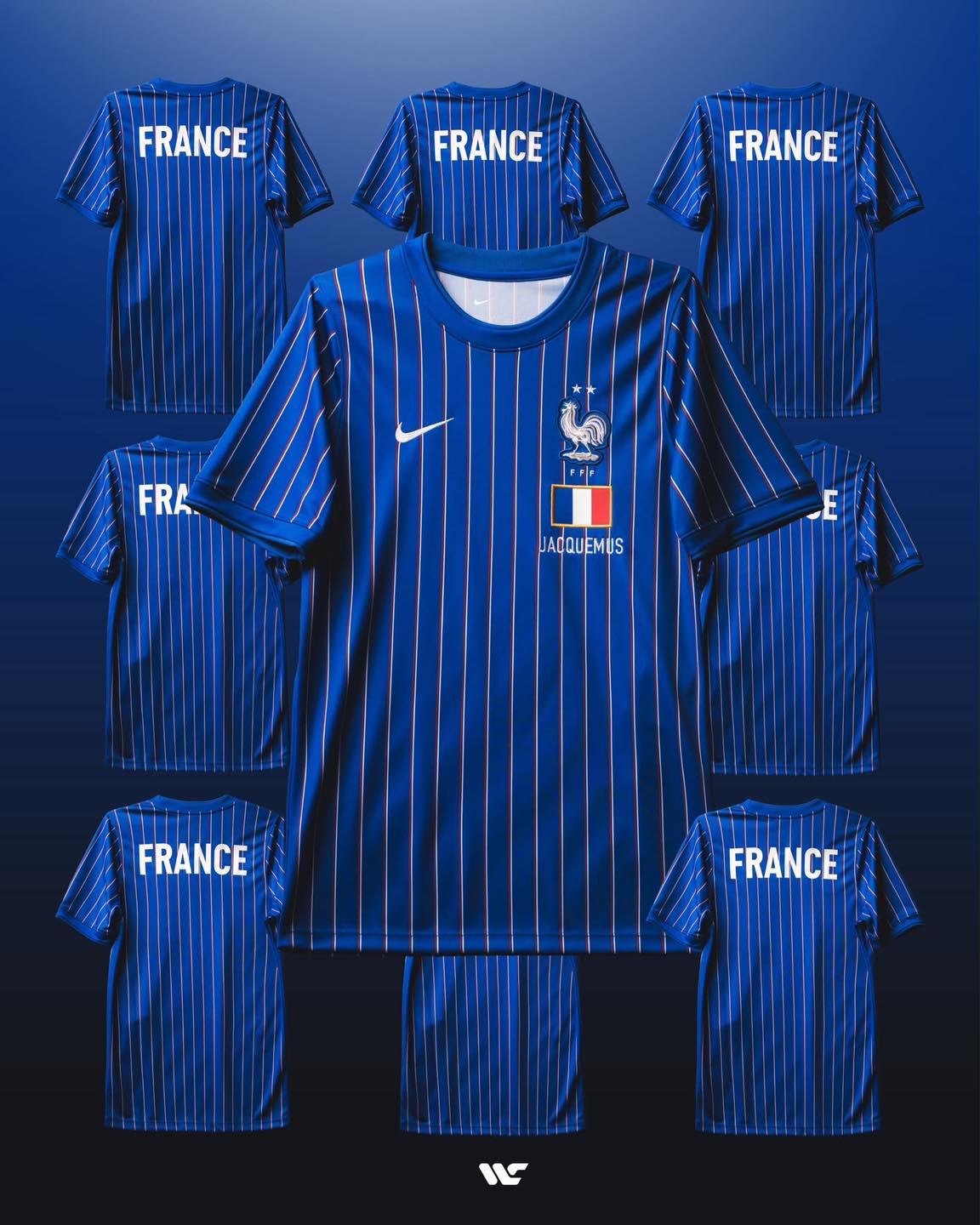 🇫🇷 France x Jacquemus 2026 Pre-Match Jersey French luxury