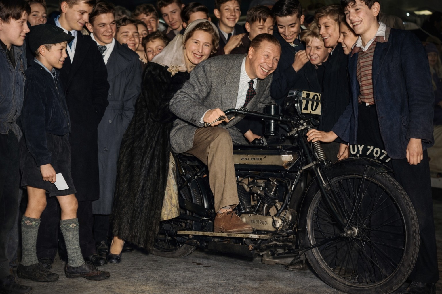 🏍️ George & Beryl at the... - The George Formby Society | Facebook