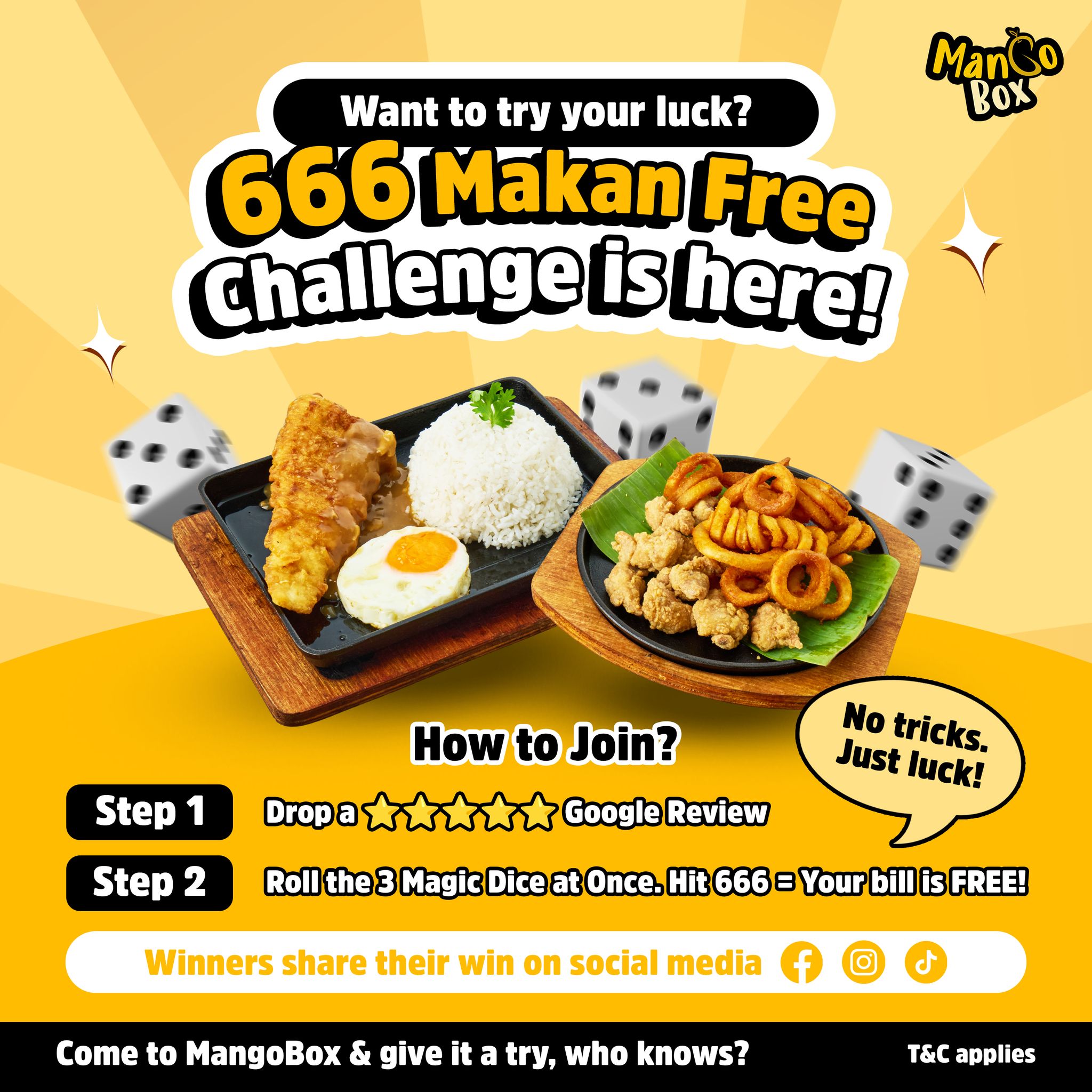 MangoBox - Want to try your luck? Because at MangoBox, one roll could ...