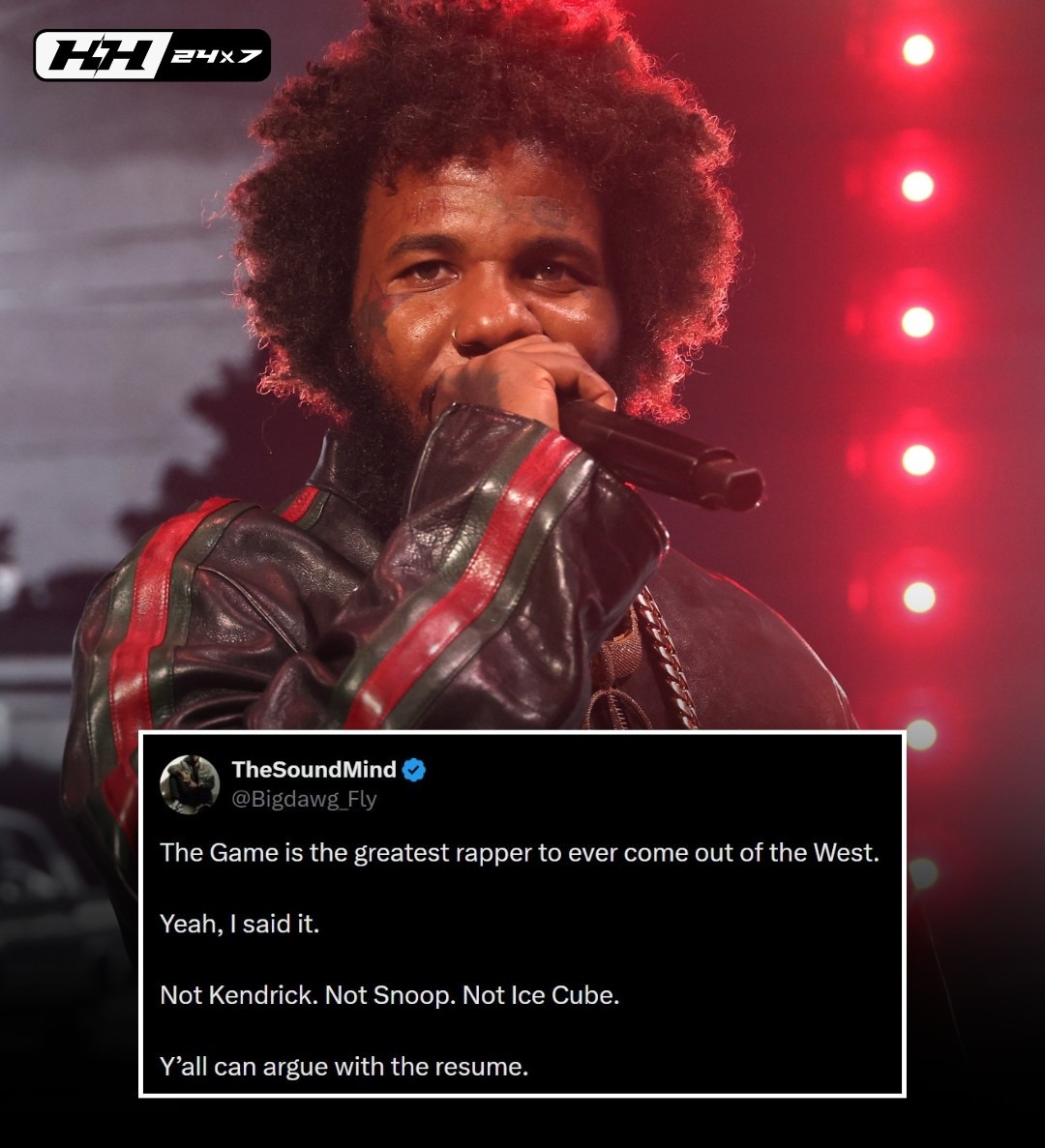 Game's impact on West Coast gangsta rap