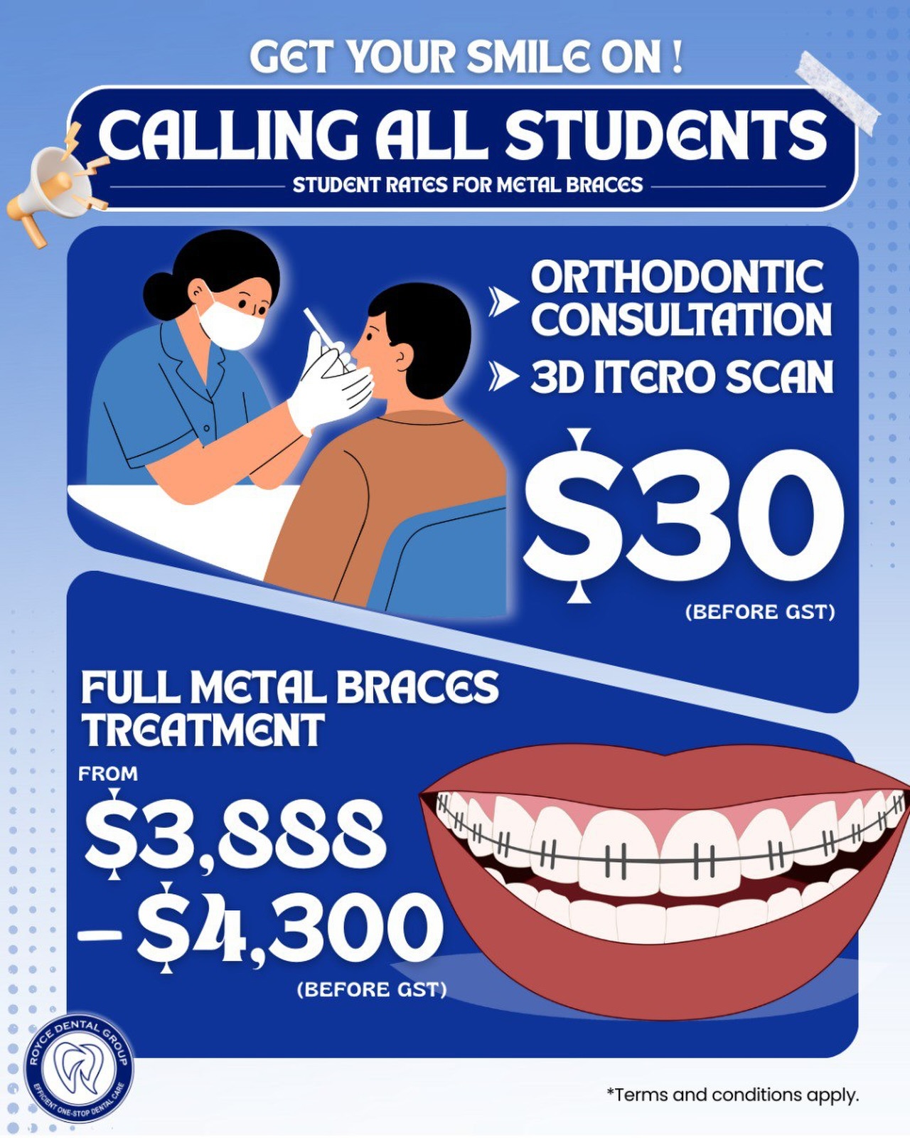Royce - Get a straighter smile for the new school year 2026 😁 We have ...