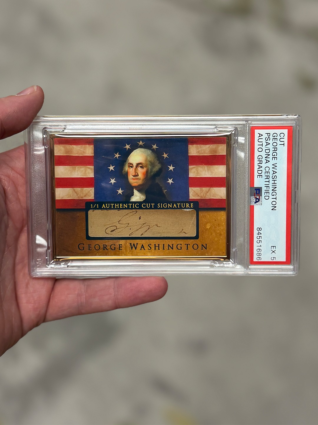 ジョージ ワシントンのサイン A signature that helped shape a nation 🇺🇸✍️ Go claim your