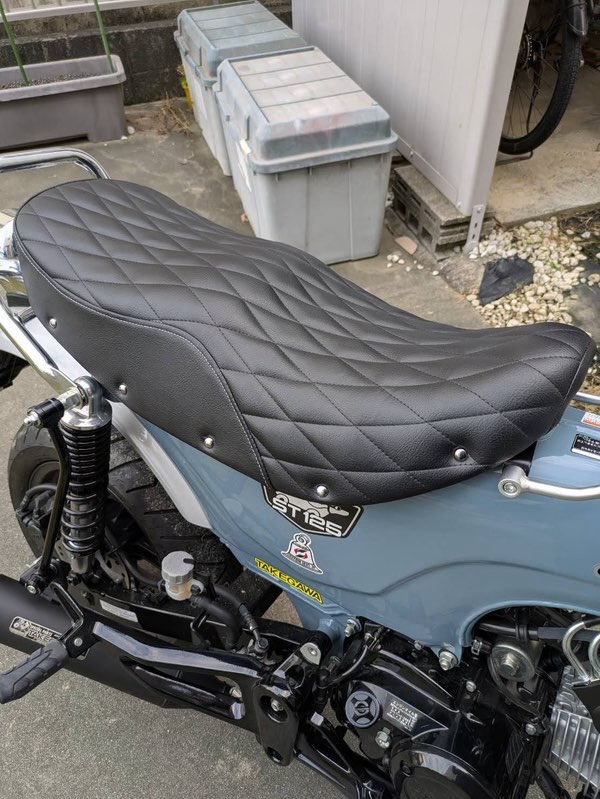 カスタムシートドットジェイピー - GPZ400Rのシート張替え 投稿画像を
