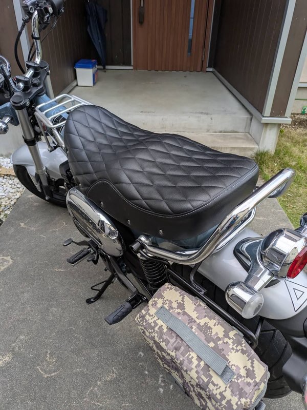 カスタムシートドットジェイピー - GPZ400Rのシート張替え 投稿画像を