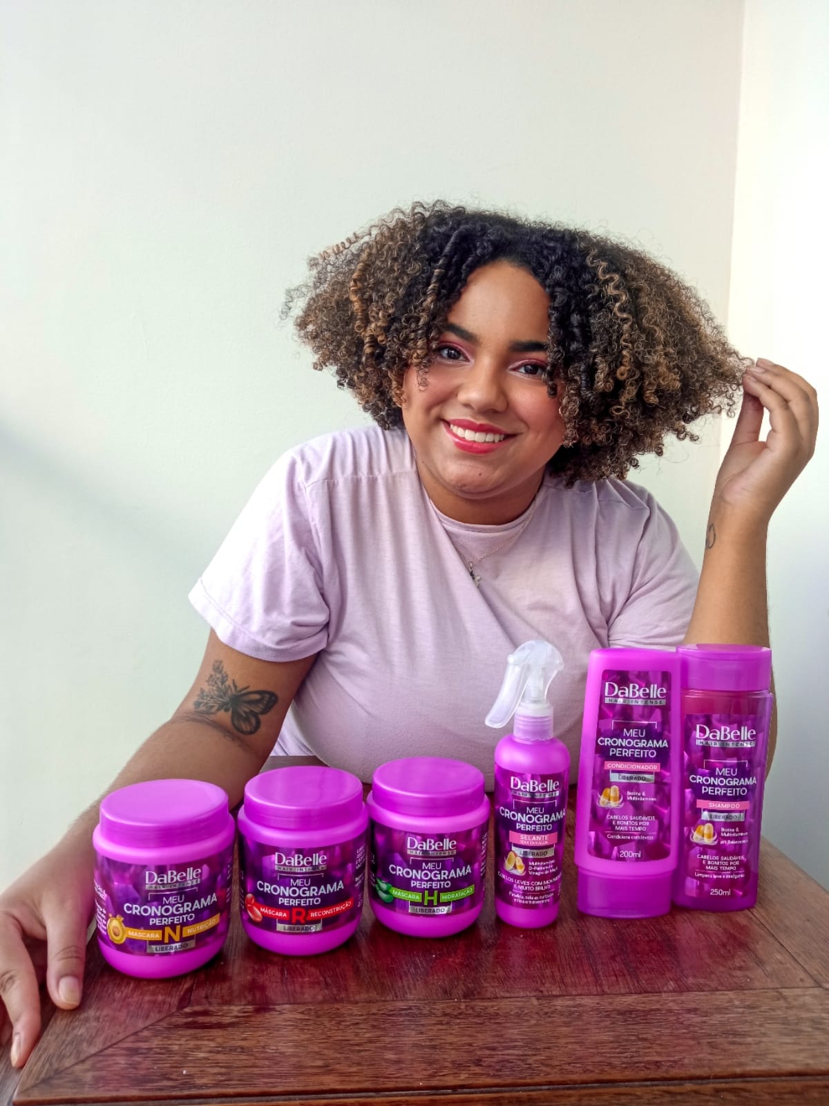 crespa_reis - Meu cronograma perfeito 💜 A Dabelle fez essa linha ...