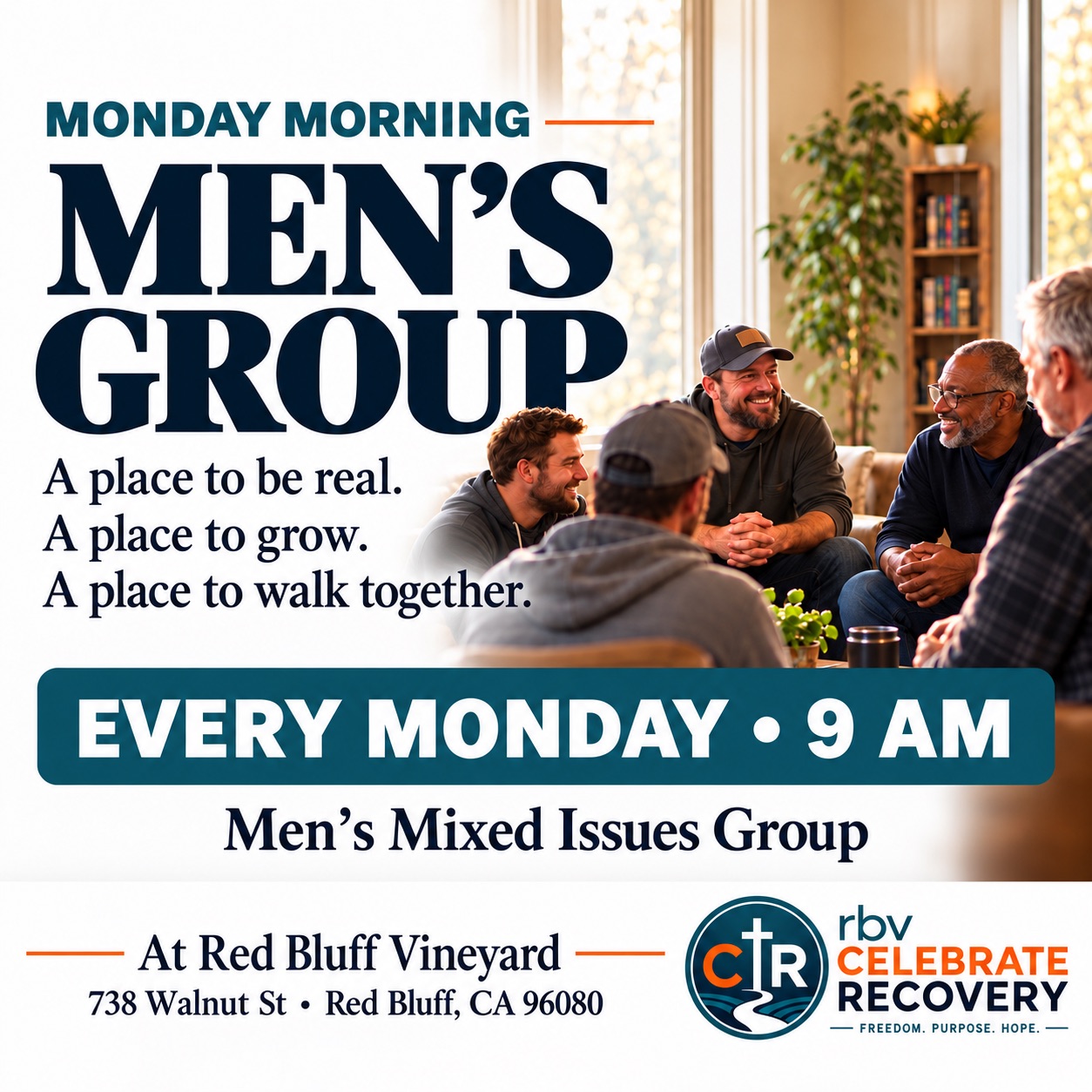 RBV Celebrate Recovery - Men’s Group