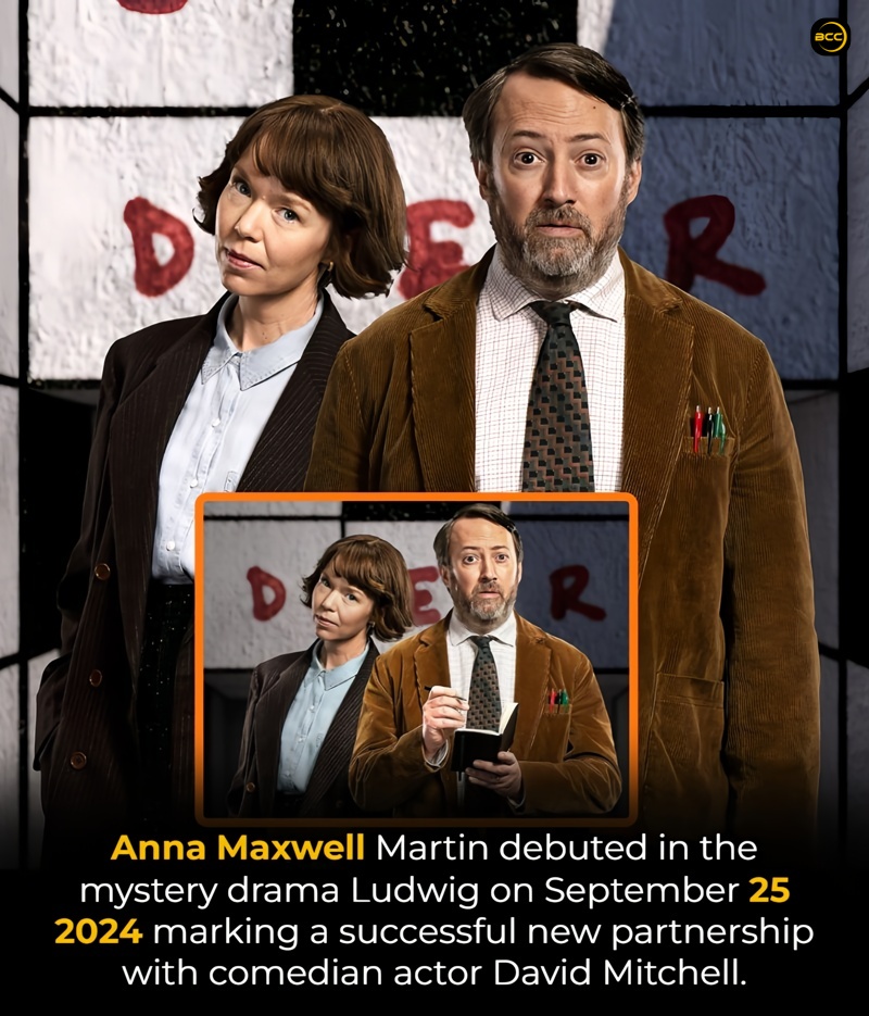 British - Anna Maxwell Martin and David Mitchell formed a brilliant and ...