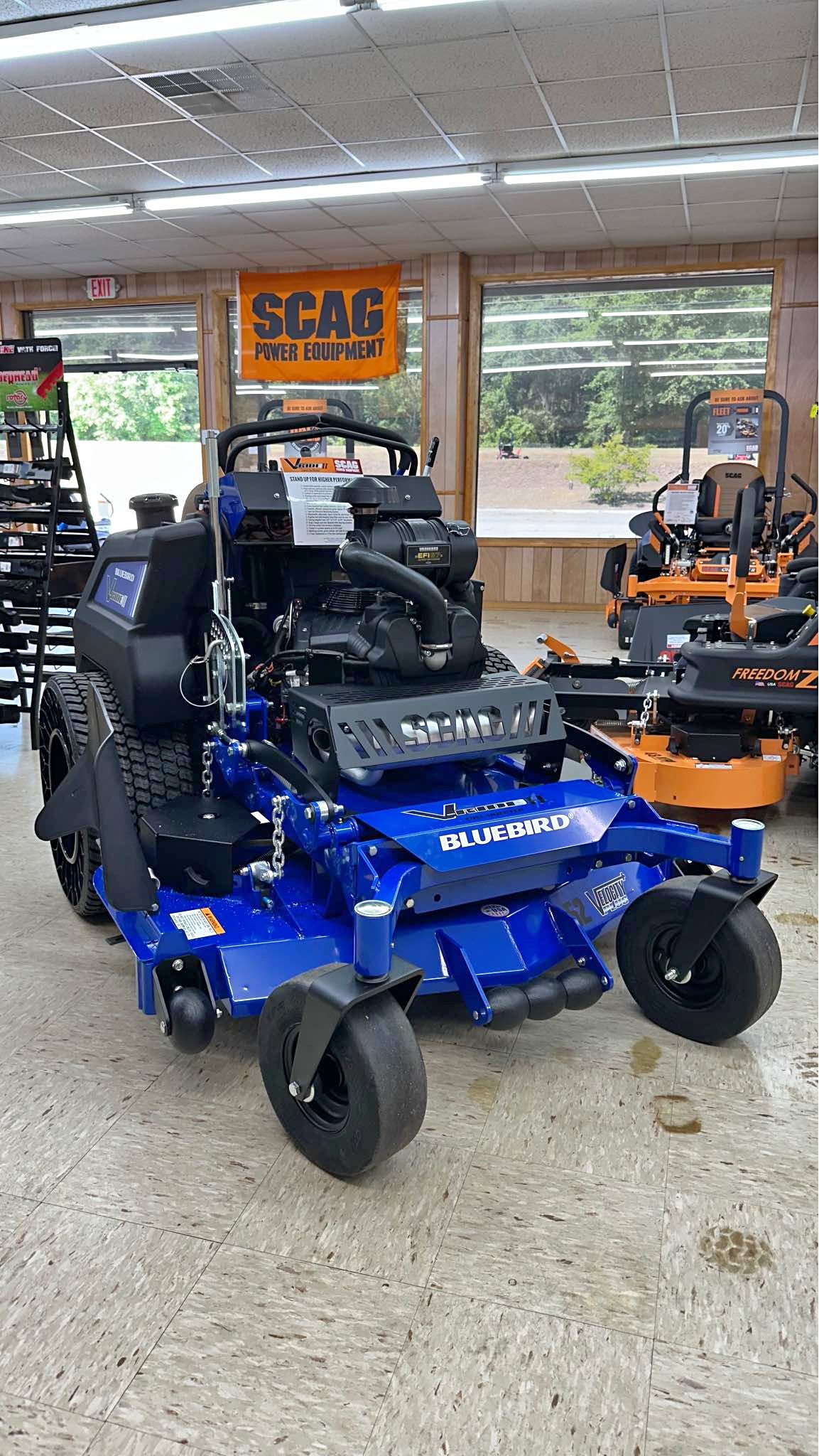 SCAG VrideII Bluebird Edition 52 inch - Lawn Mowers - Waynesboro ...