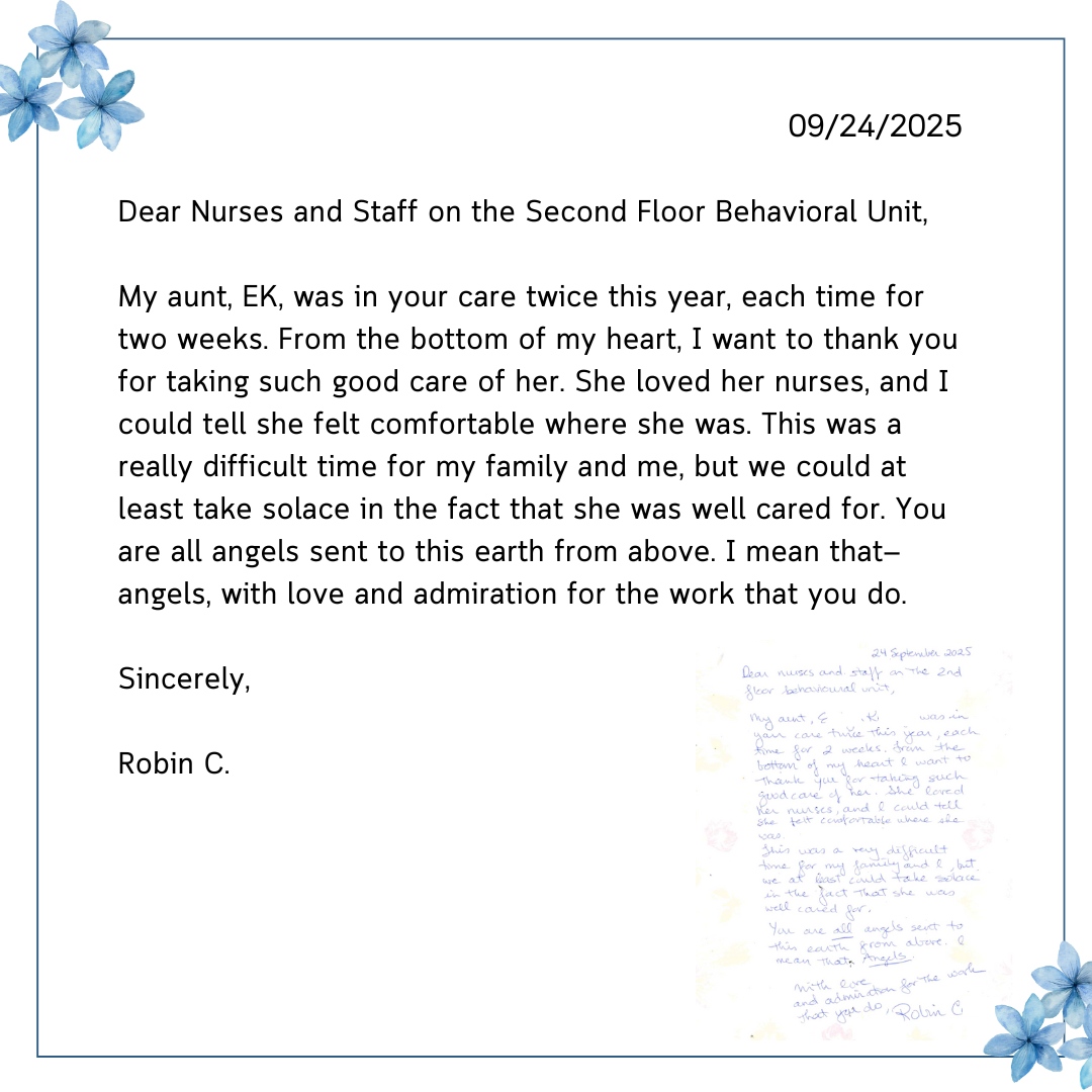Roxborough - We extend our heartfelt thanks to Robin C. for her ...