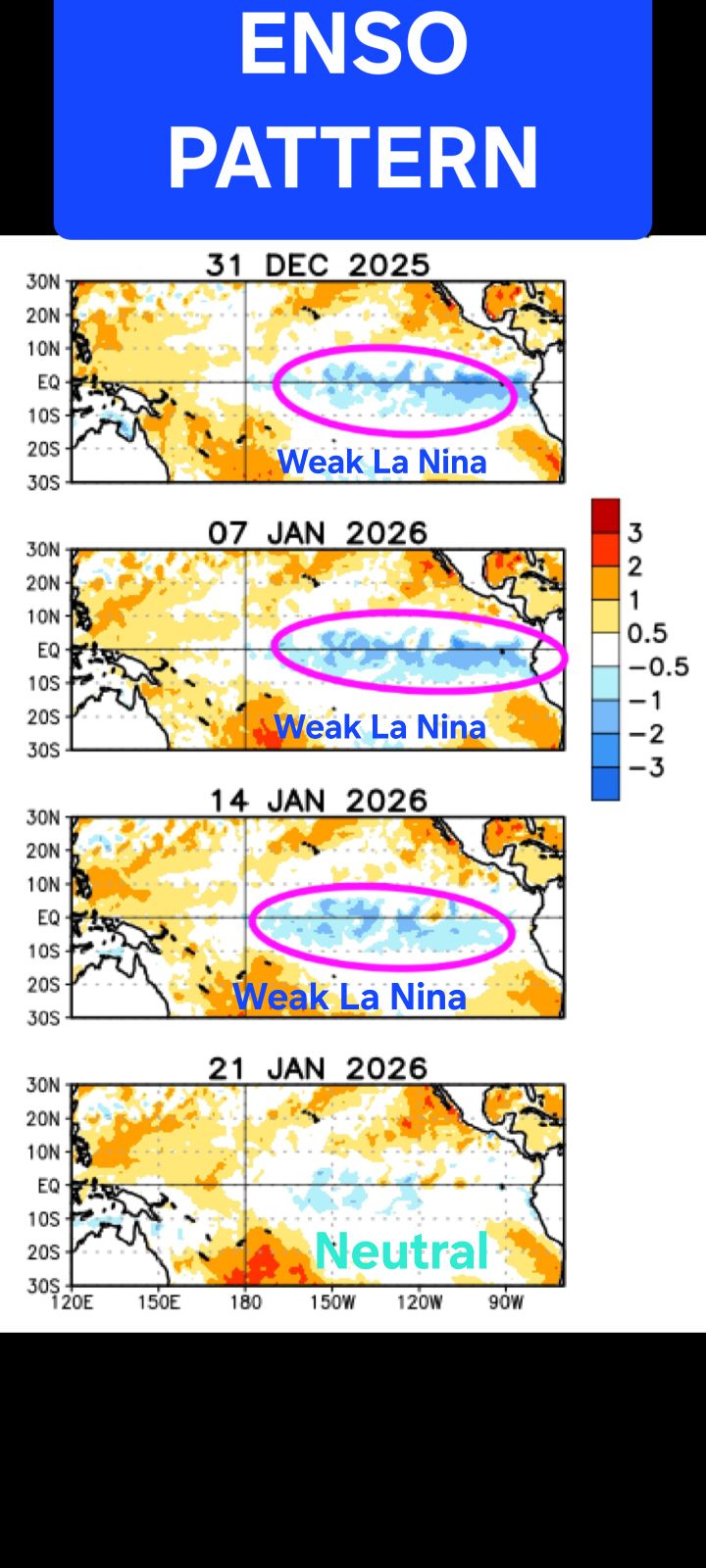 The weak La Nina is over. We are at... - Nepa Storm Chasers | Facebook