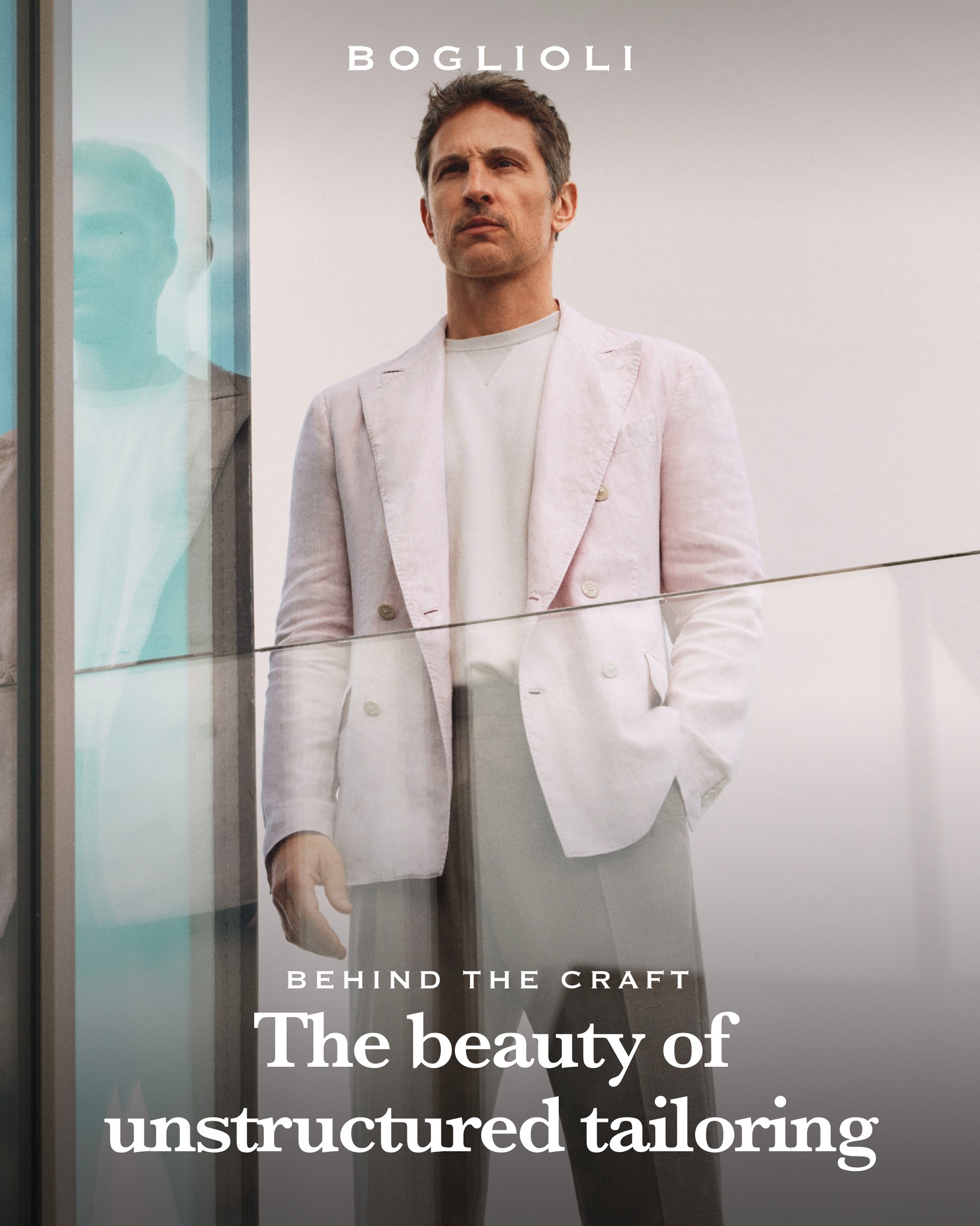 Dover Jacket. Designed with an unstructured, unlined construction