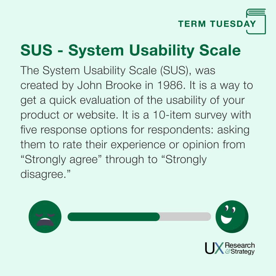 SUS - System Usability Scale... - UX Research and Strategy | Facebook