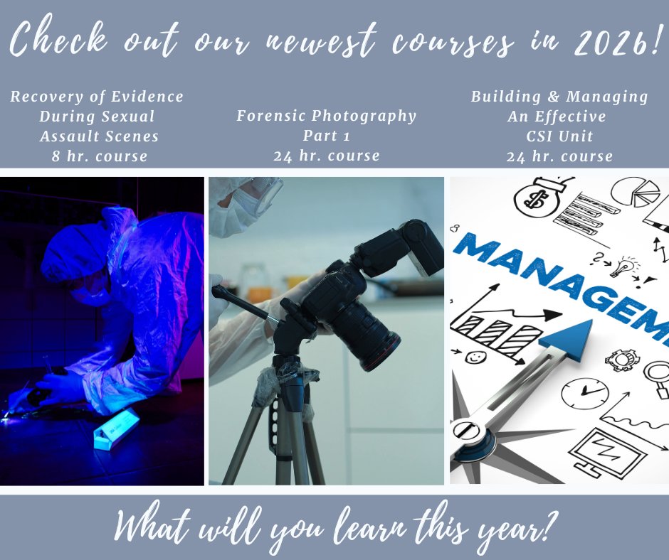 Uncover - Check out our newest courses in 2026! 🧬 Recovery of Evidence ...