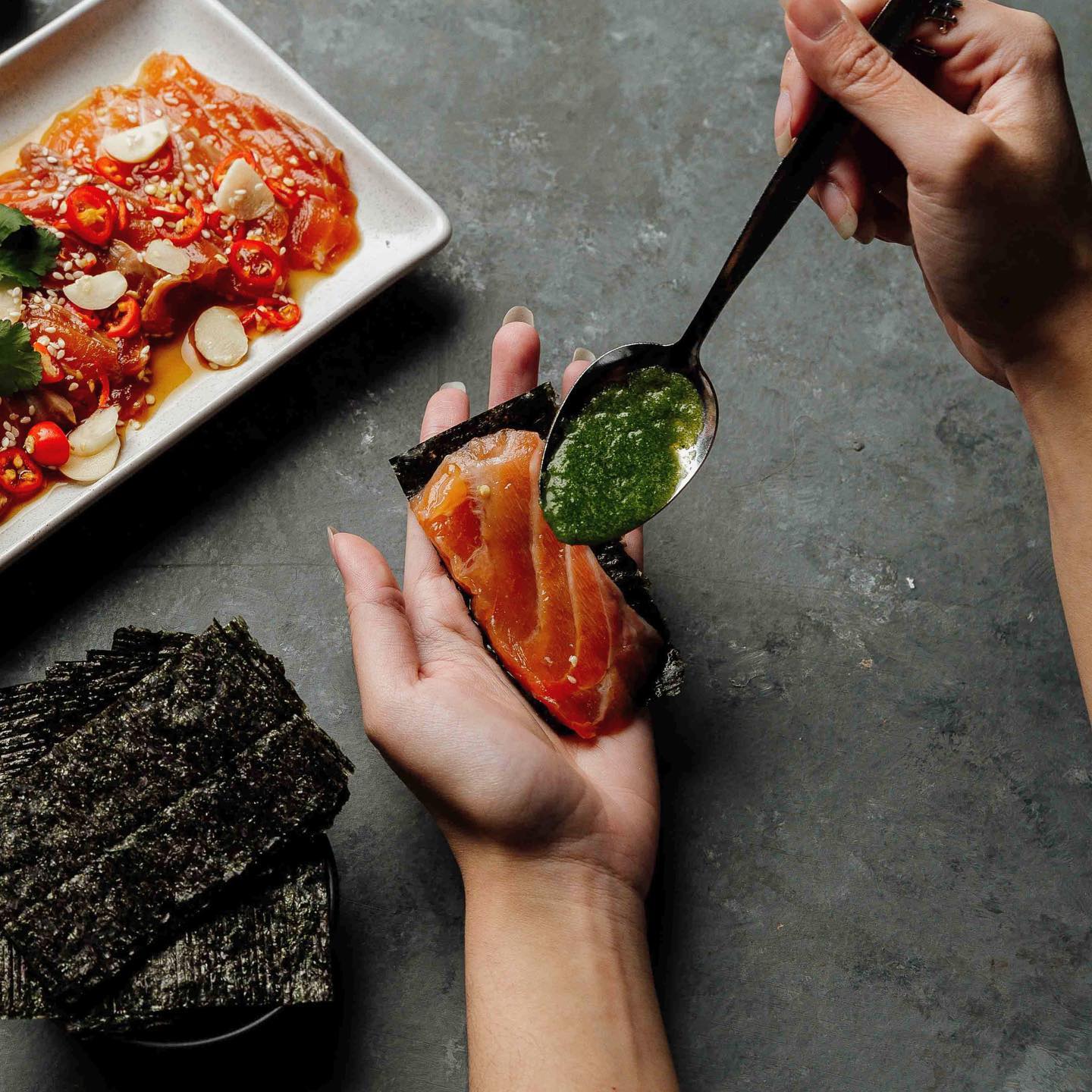 Dodee Bar - Celebrate long weekend with MARINATED SALMON... | Facebook