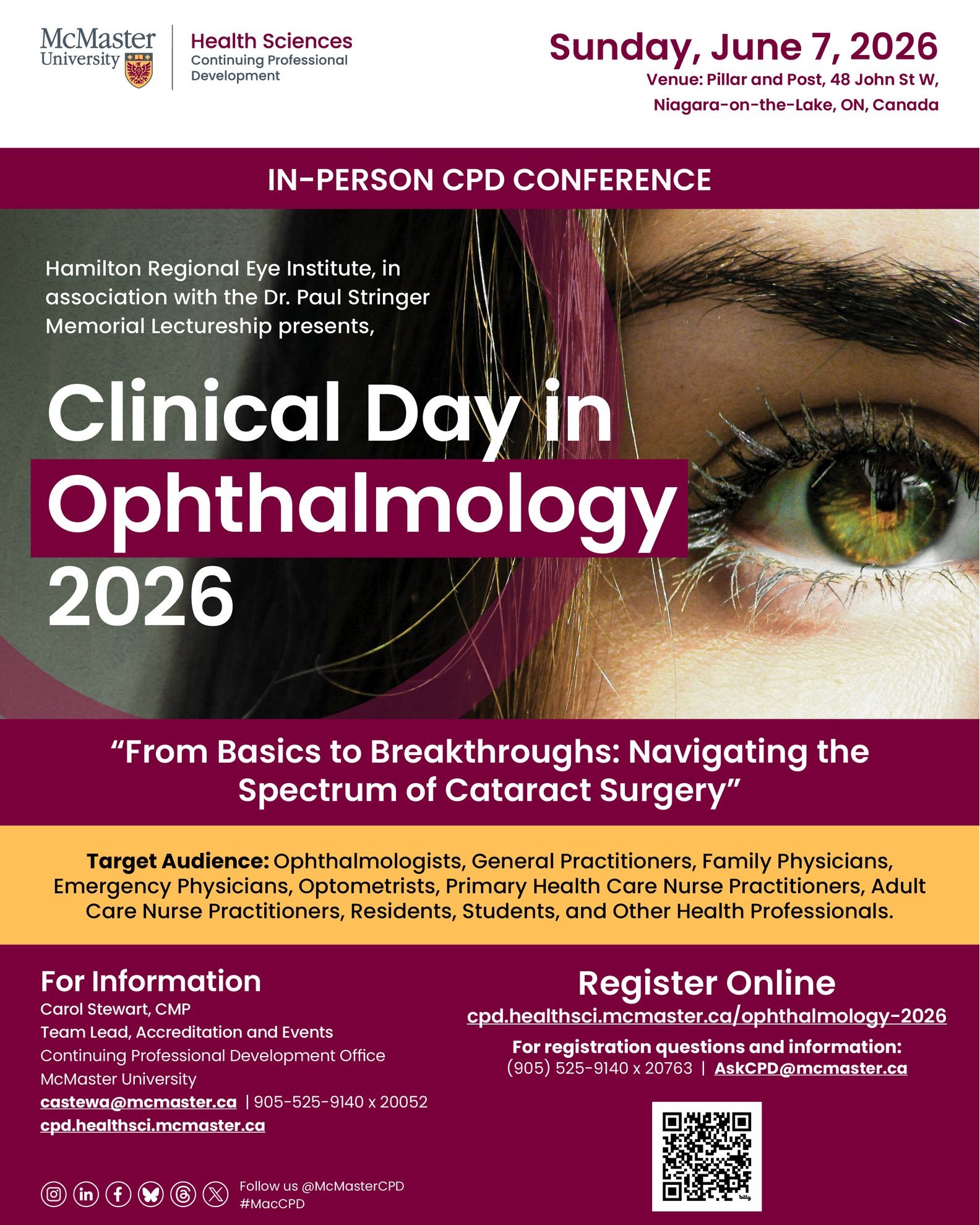 Continuing - Registration is now open for 👁️ Clinical Day in ...