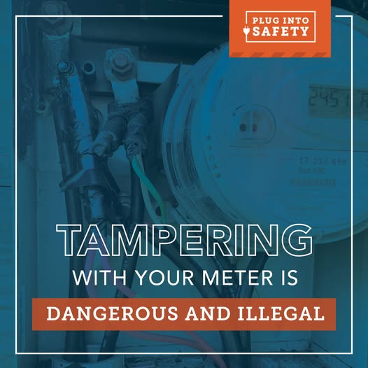 Henry - ⚠️ Meter Tampering: Dangerous. Illegal. Not Worth It. Tampering ...