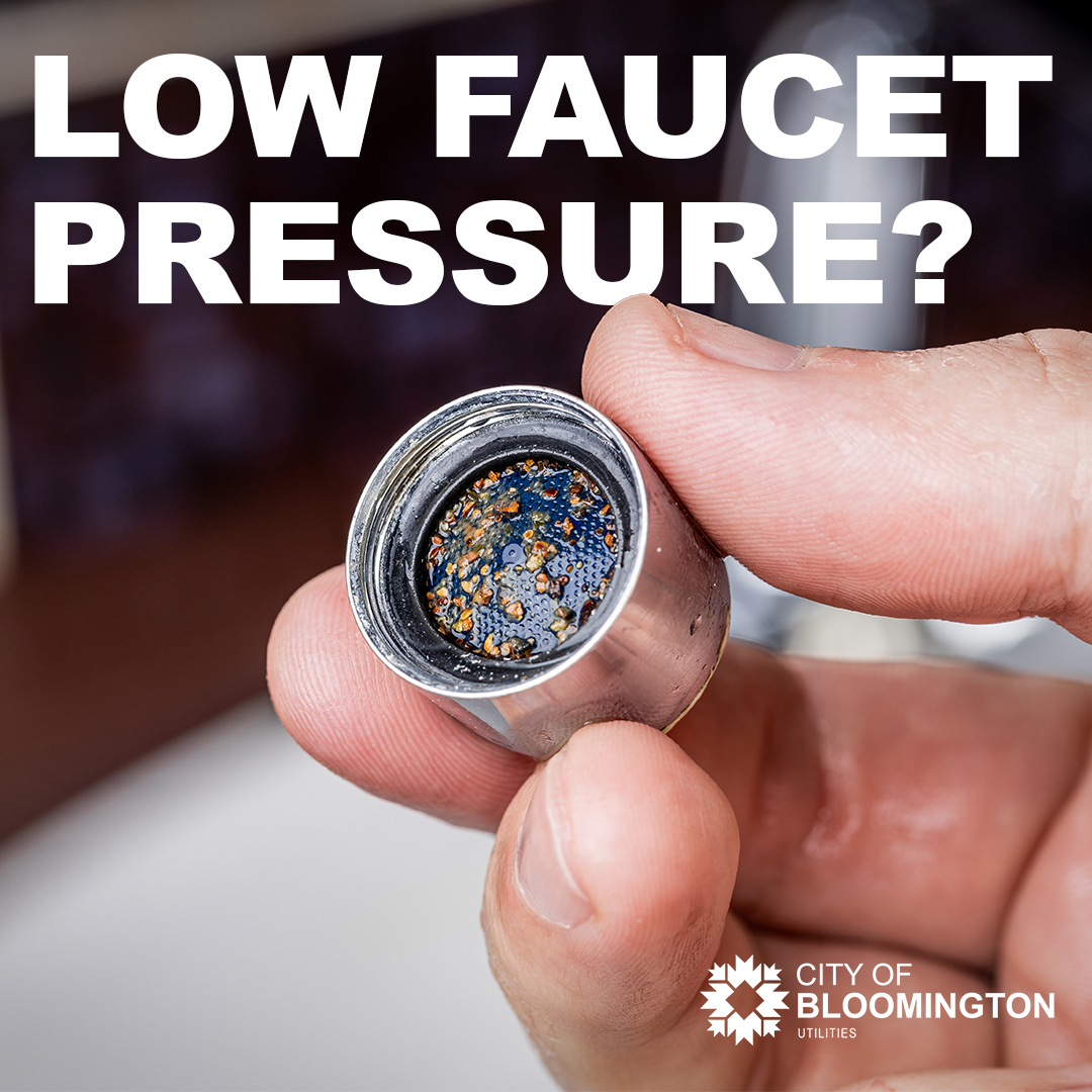 Low water pressure at your faucet? A quick aerator cleaning could do the trick. Your faucet aerator is the small screen at the tip of the faucet. Over time, sediment and mineral
