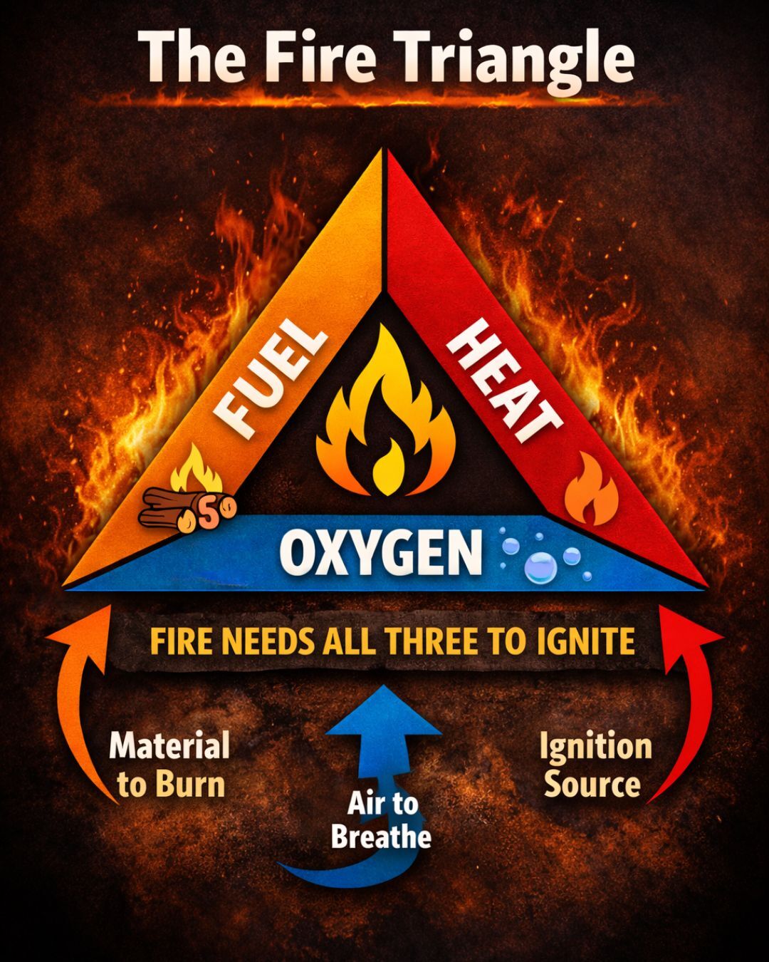 OJ Group - A quick fire fact 🔥 Fires only start when Fuel,... | Facebook