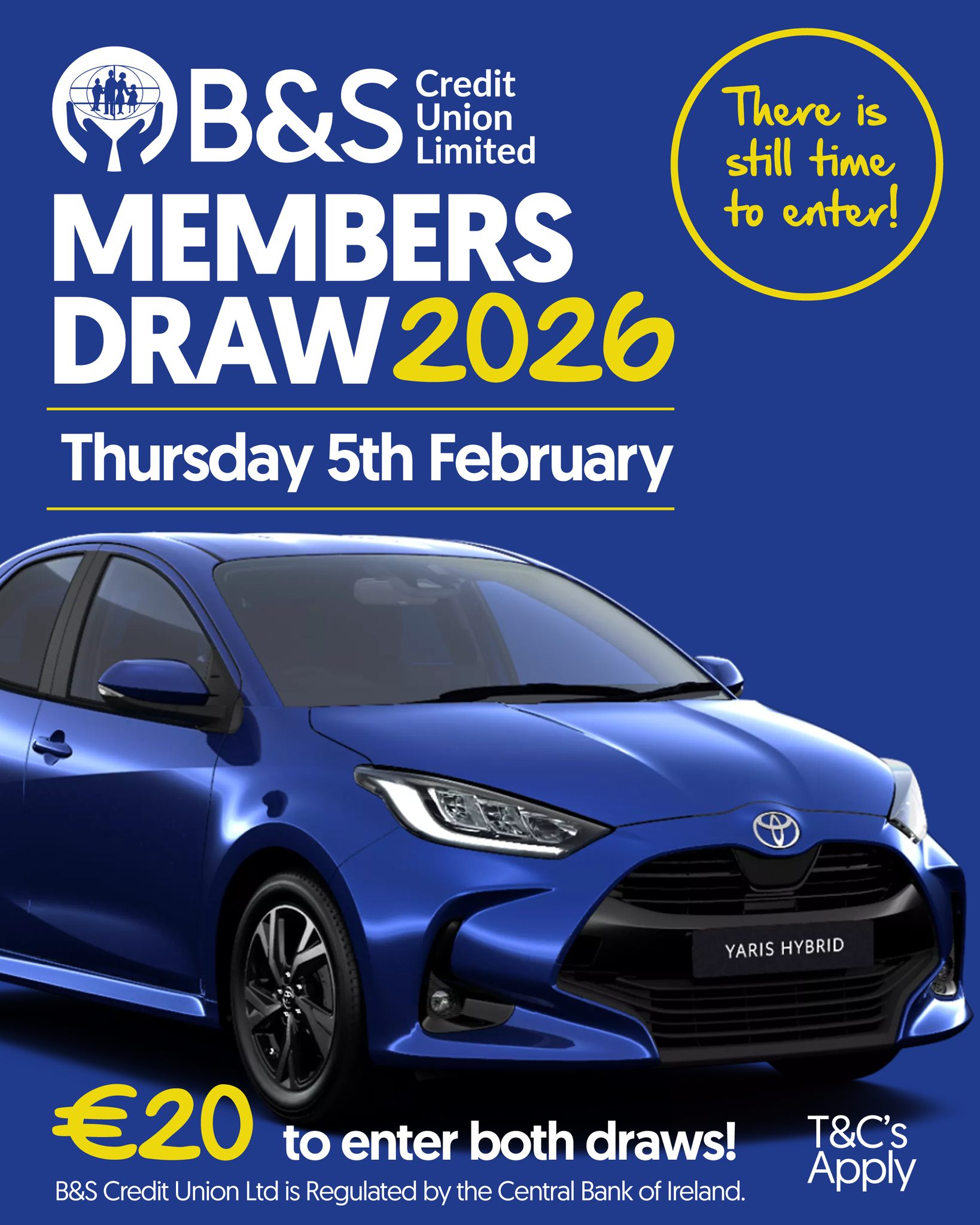 B&S - 🎉 Big News for Our Members – 2026 Member Draw! 🎉 B&S Credit Union ...
