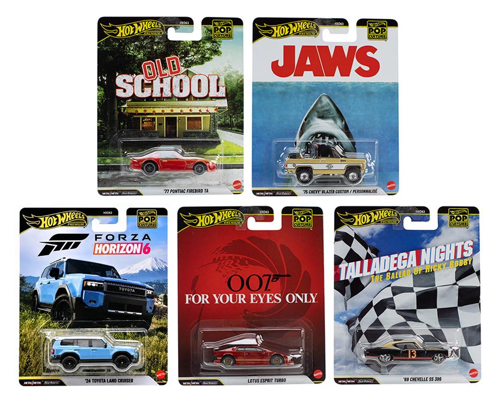 Pre-order { Hot Wheels 1:64 Pop Culture T Case 2026 Assortment