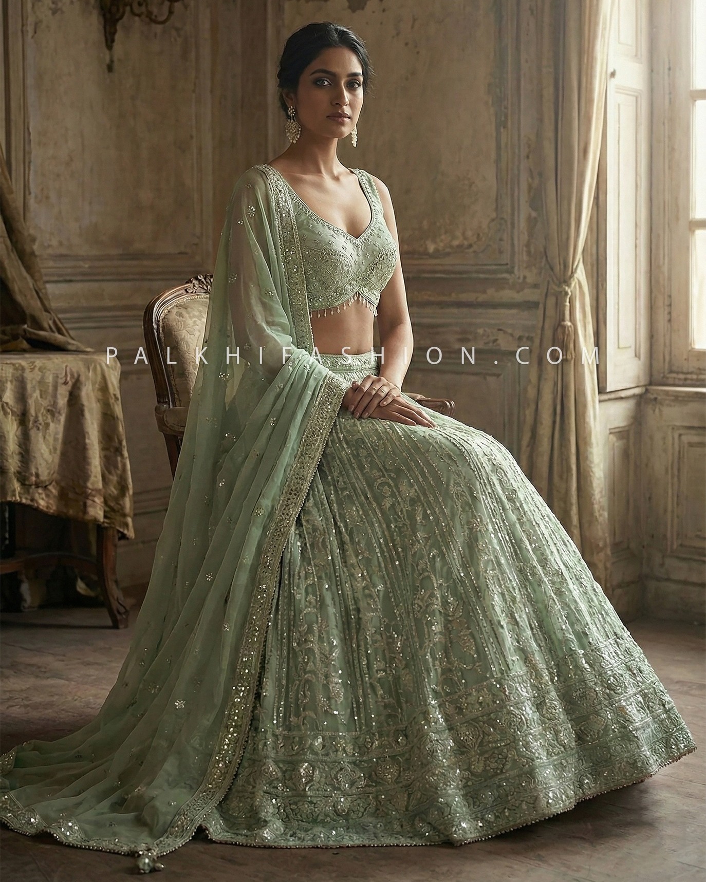 green emerald velvet dress Black Silk Indo-Western With Handwork-Palkhi Fashion  Cielle Boutique
