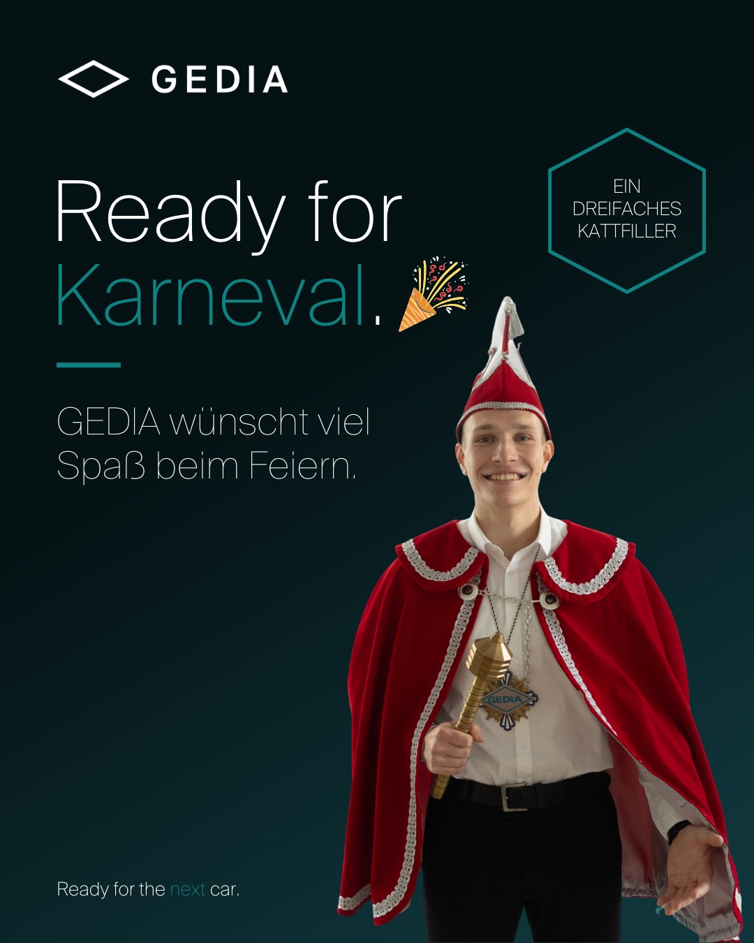 GEDIA - Karneval kann kommen! 🎉 GEDIA ist ready for Karneval und ...