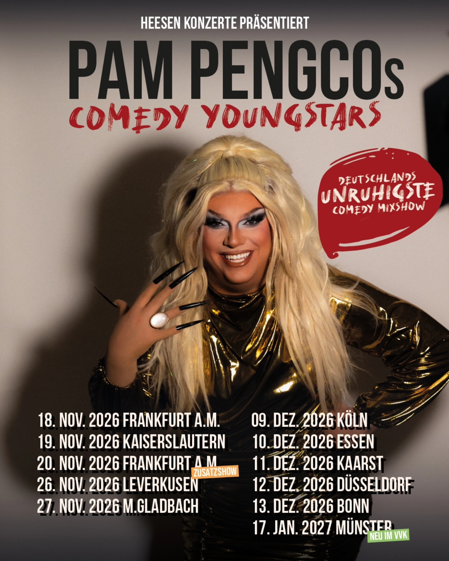 Heesen - Die Comedienne, Drag Queen, Sängerin, Moderatorin ...