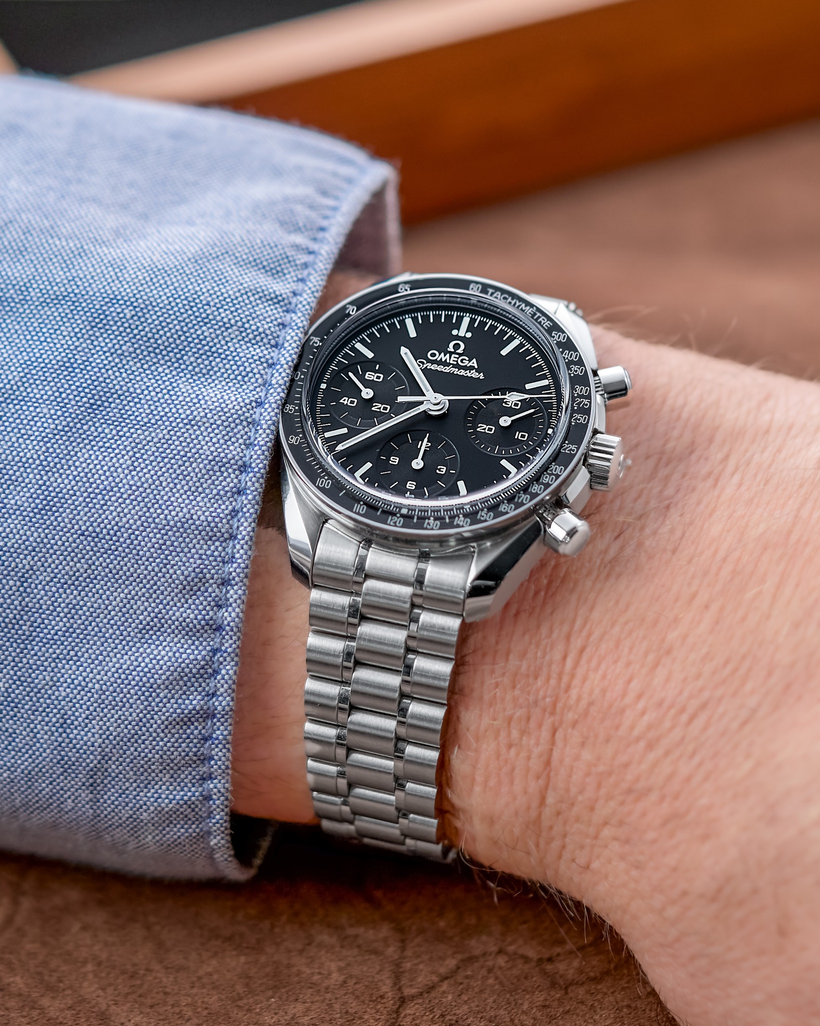 Omega just completely revamped the Speedmaster 38, and this new