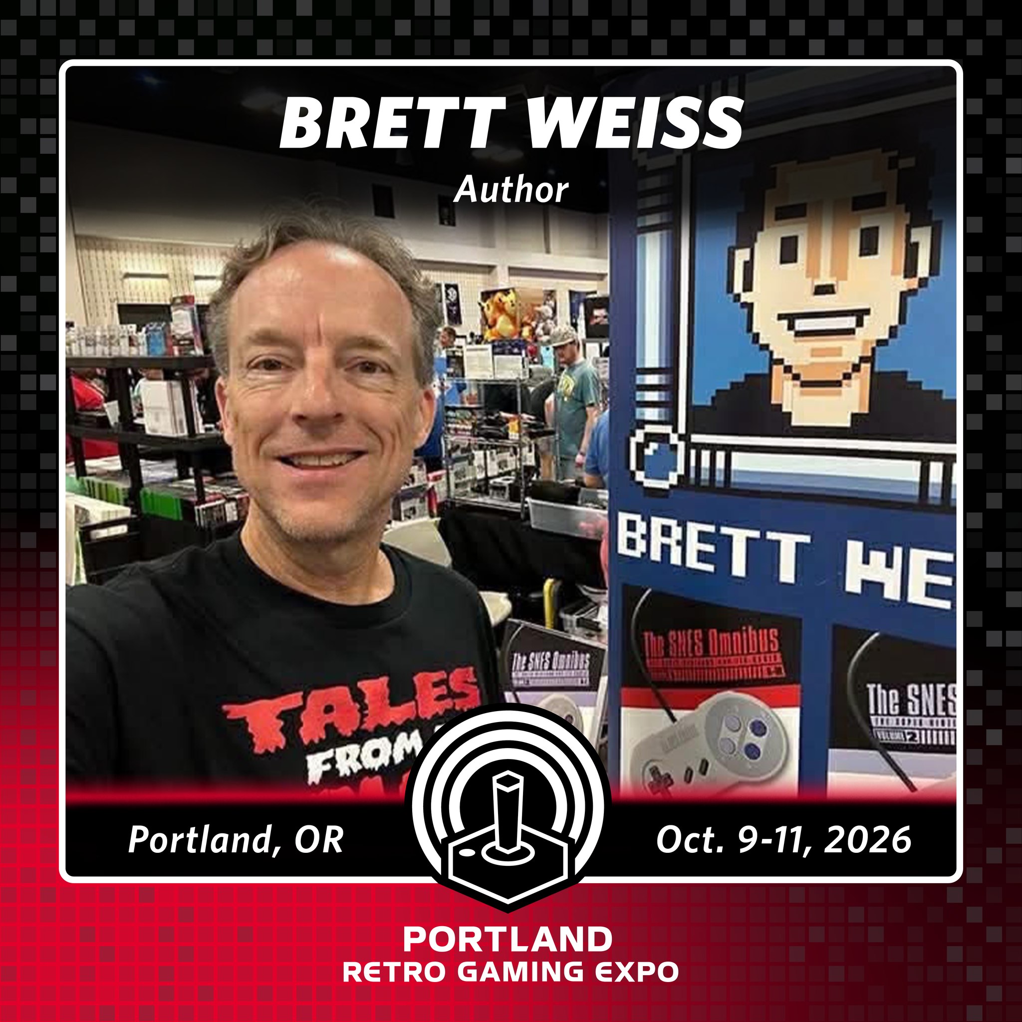 Meet author Brett Weiss at Portland Retro Gaming Expo 2026