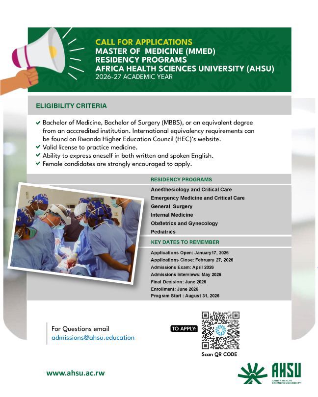 Advance your medical career... - King Faisal Hospital Rwanda | Facebook