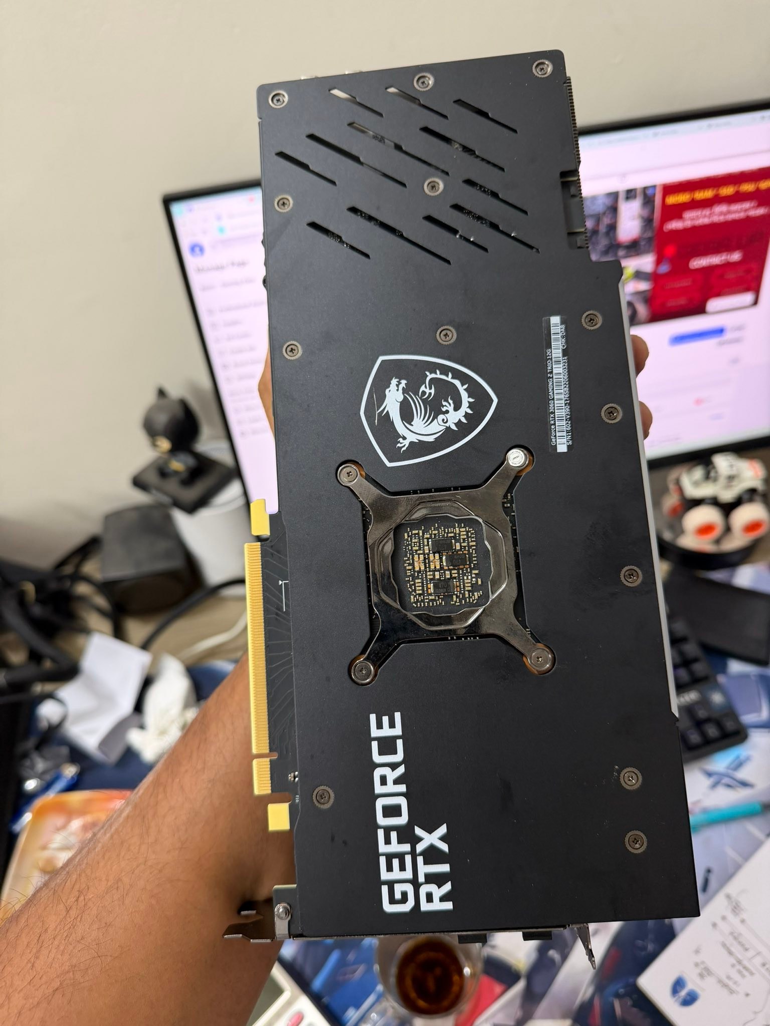 MSI Gaming Z trio #RTX3060-12 GB Maybe you are waiting for her ?️
