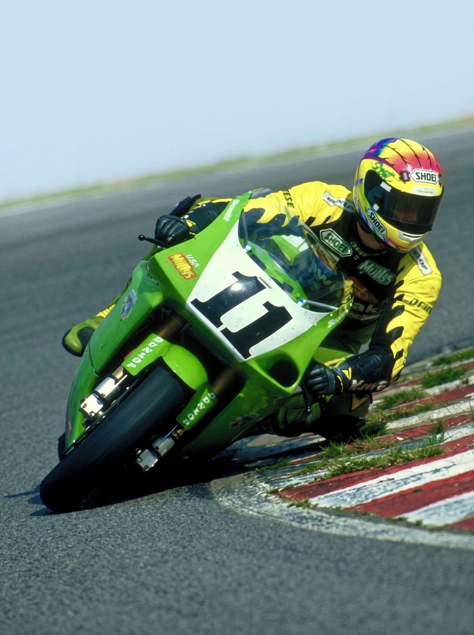 Scott Russell Muzzy Kawasaki ZX7R 1993 WSBK champion