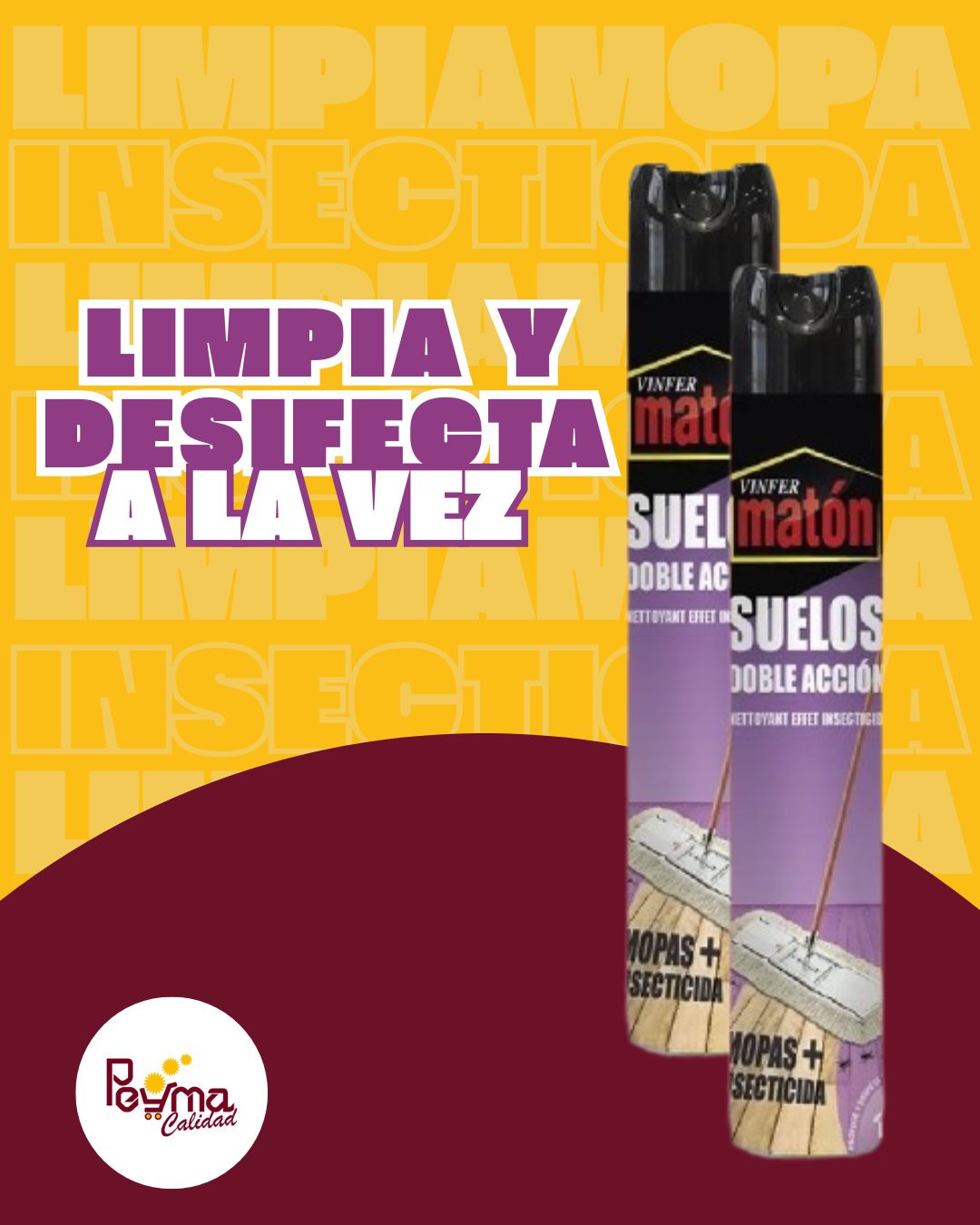 Peyma - 🧼 Limpia 🔹 Desinfecta 🔹 Protege Presentamos el VinferMatón ...