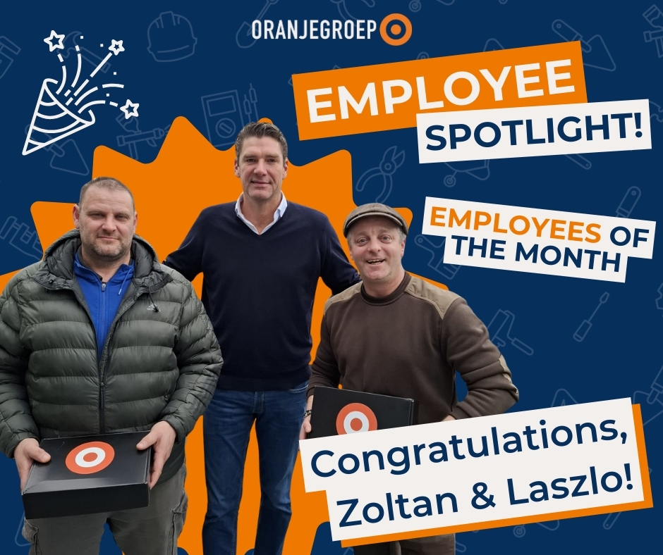 ORANJEGROEP - 🌟 Employees of the Month 🌟 This month, we... | Facebook
