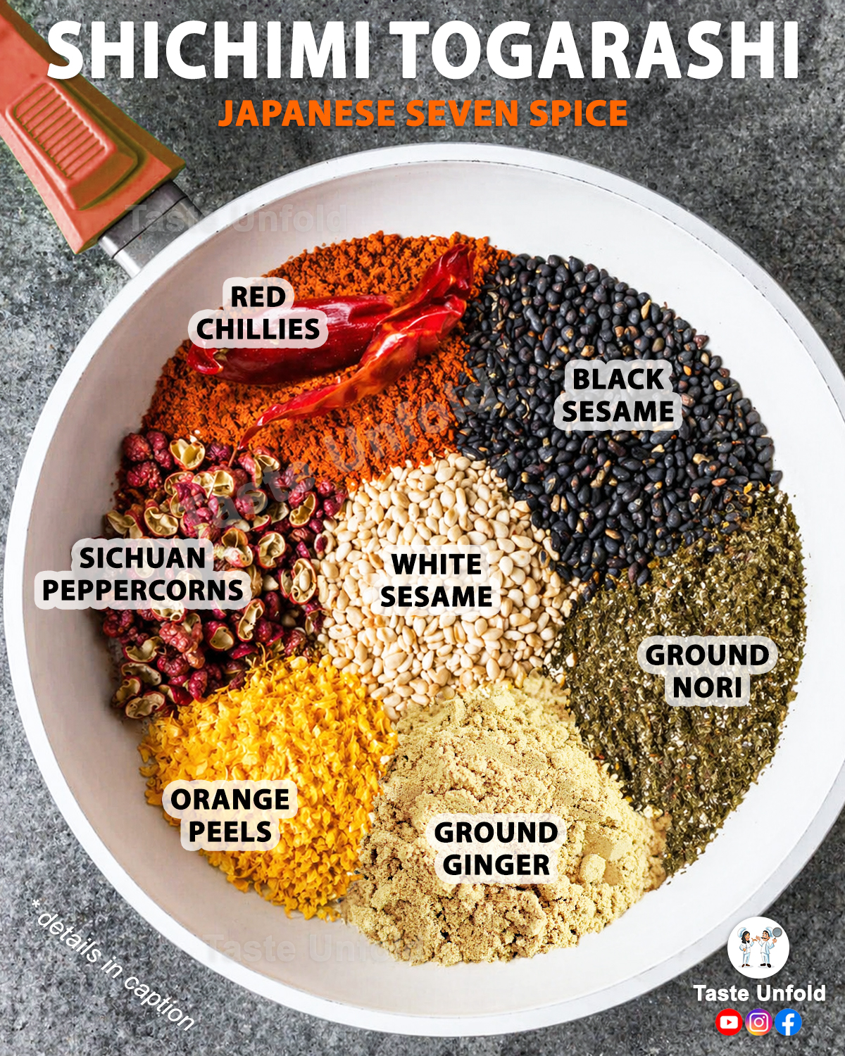 Shichimi Togarashi (Japanese Seven Spice) A bold, aromatic 