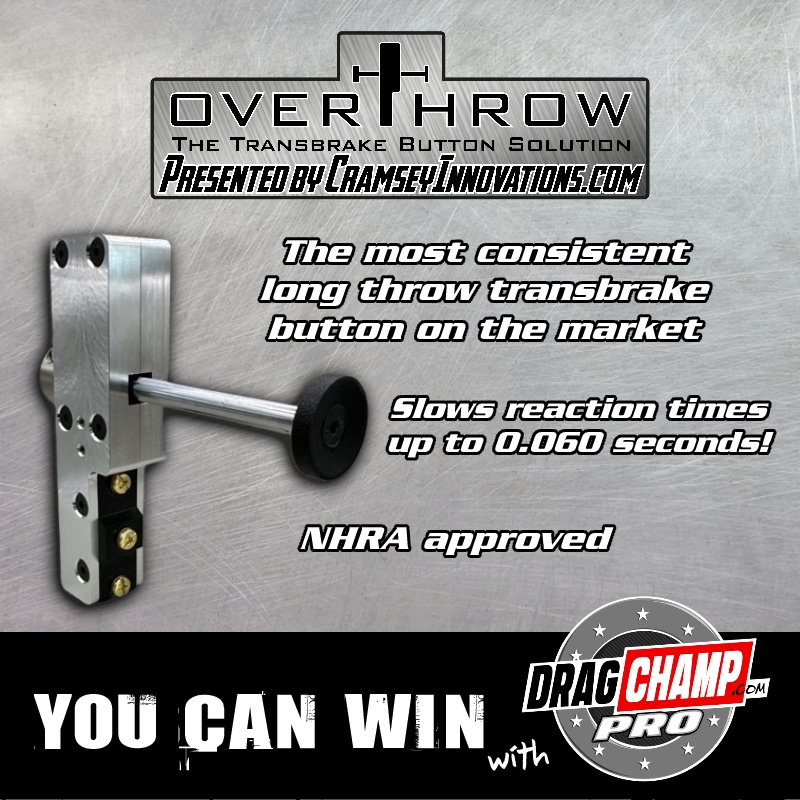 Drag - Help us welcome Cramsey Innovations and the OverThrow long-throw ...
