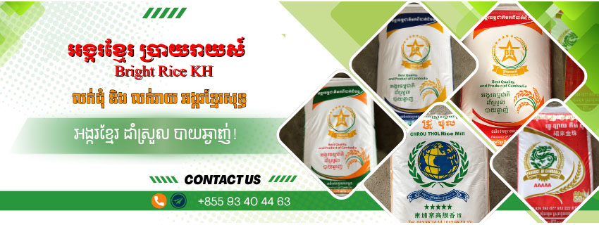 អង្ករខ្មែរ ប្រាយរាយស៍/Bright Rice KH