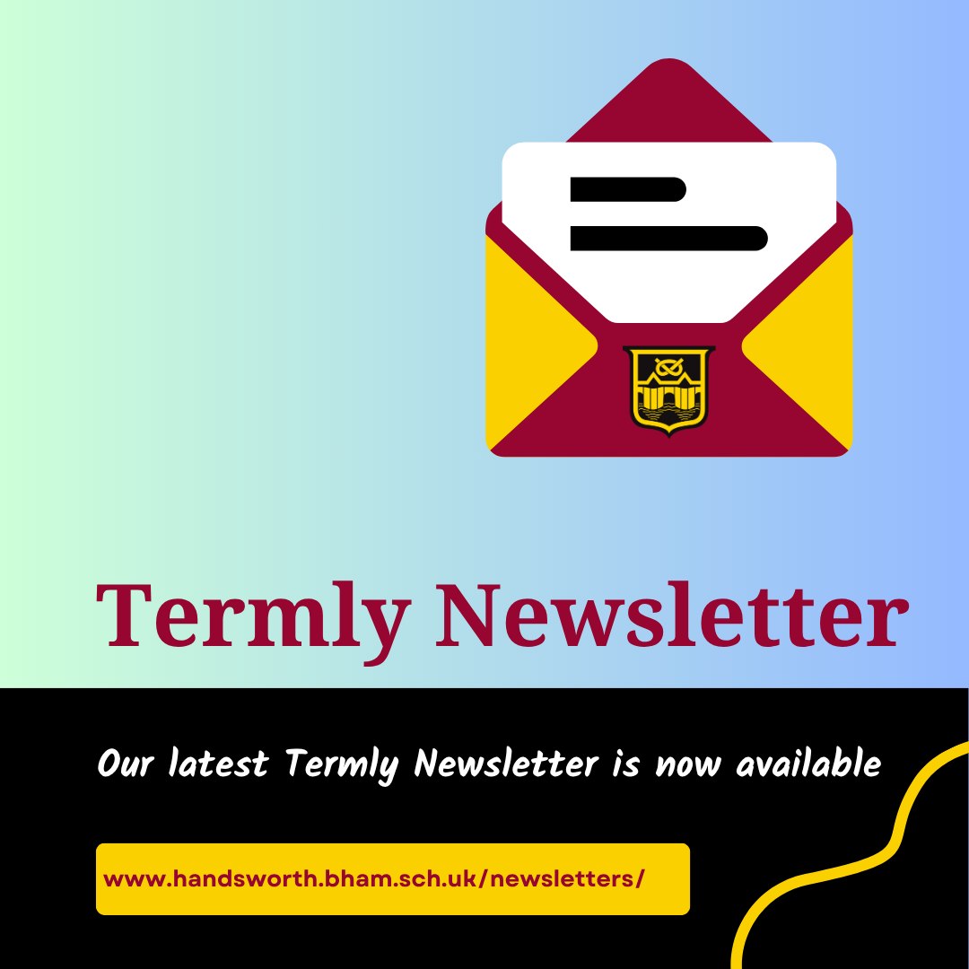 📬 Our latest Termly Newsletter... - Handsworth Grammar School | Facebook