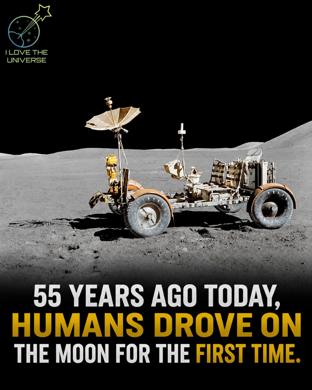 On July 31, 1971, Apollo 15 astronauts did something no humans had